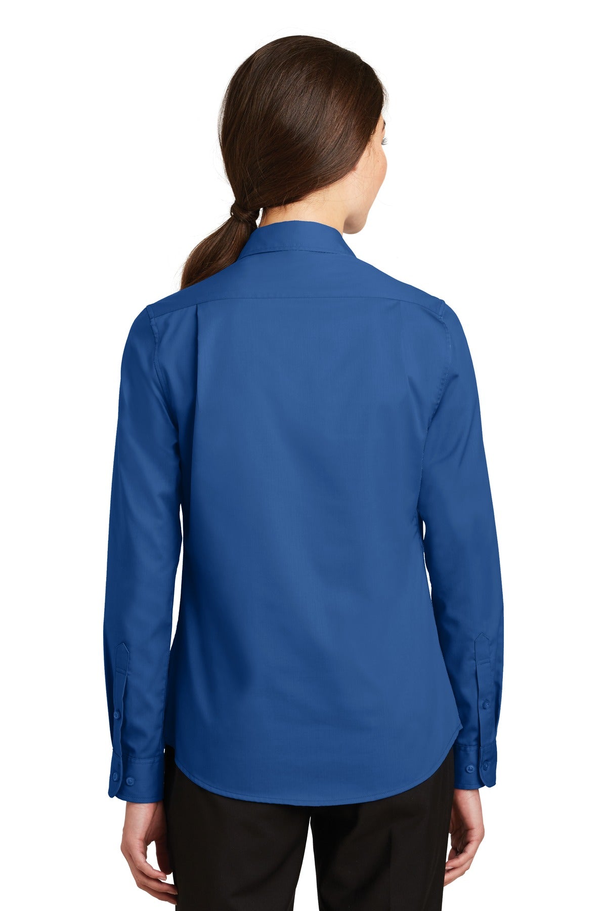 Port Authority Ladies SuperPro™ Twill Shirt. L663