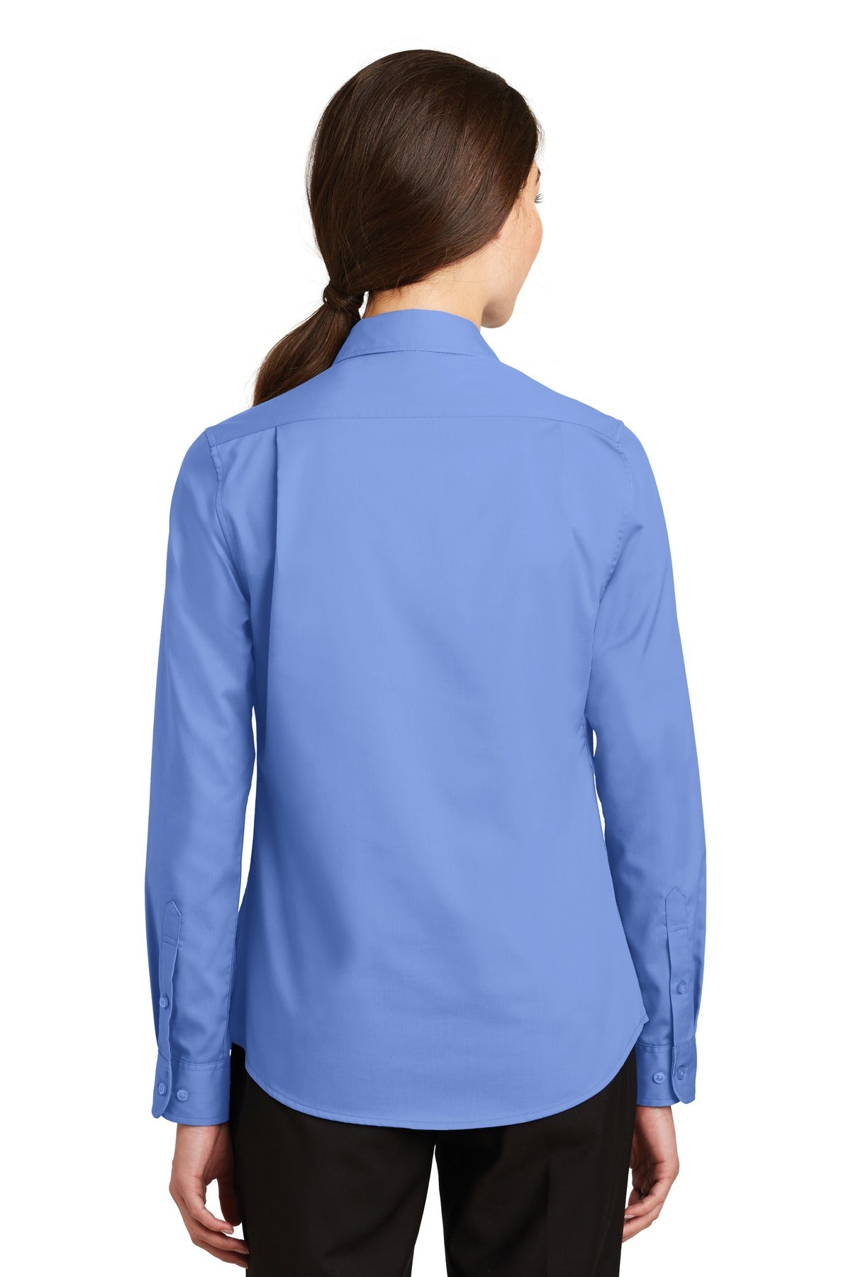 Port Authority Ladies SuperPro™ Twill Shirt. L663