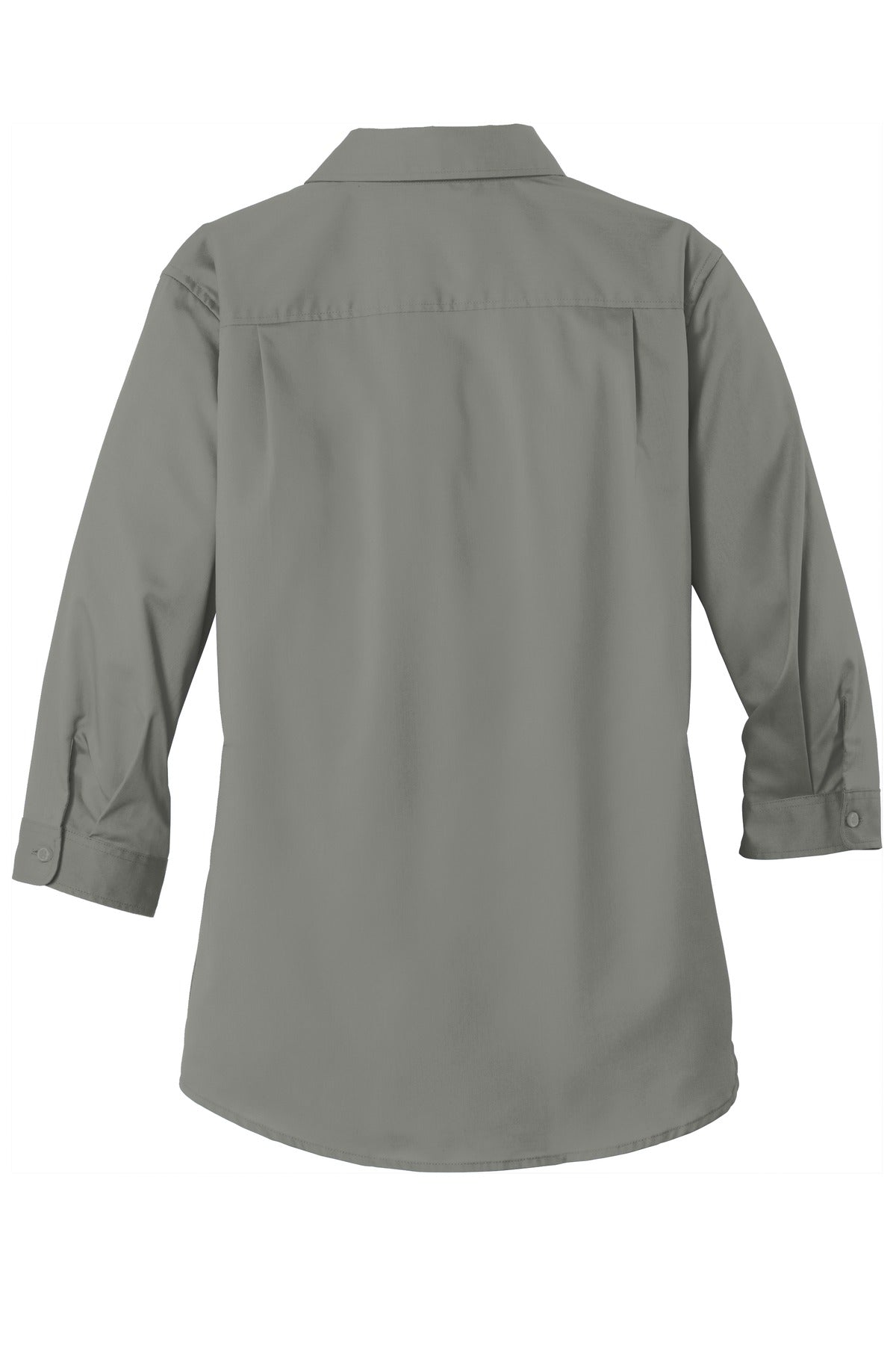 Port Authority Ladies 3/4-Sleeve SuperPro™ Twill Shirt. L665