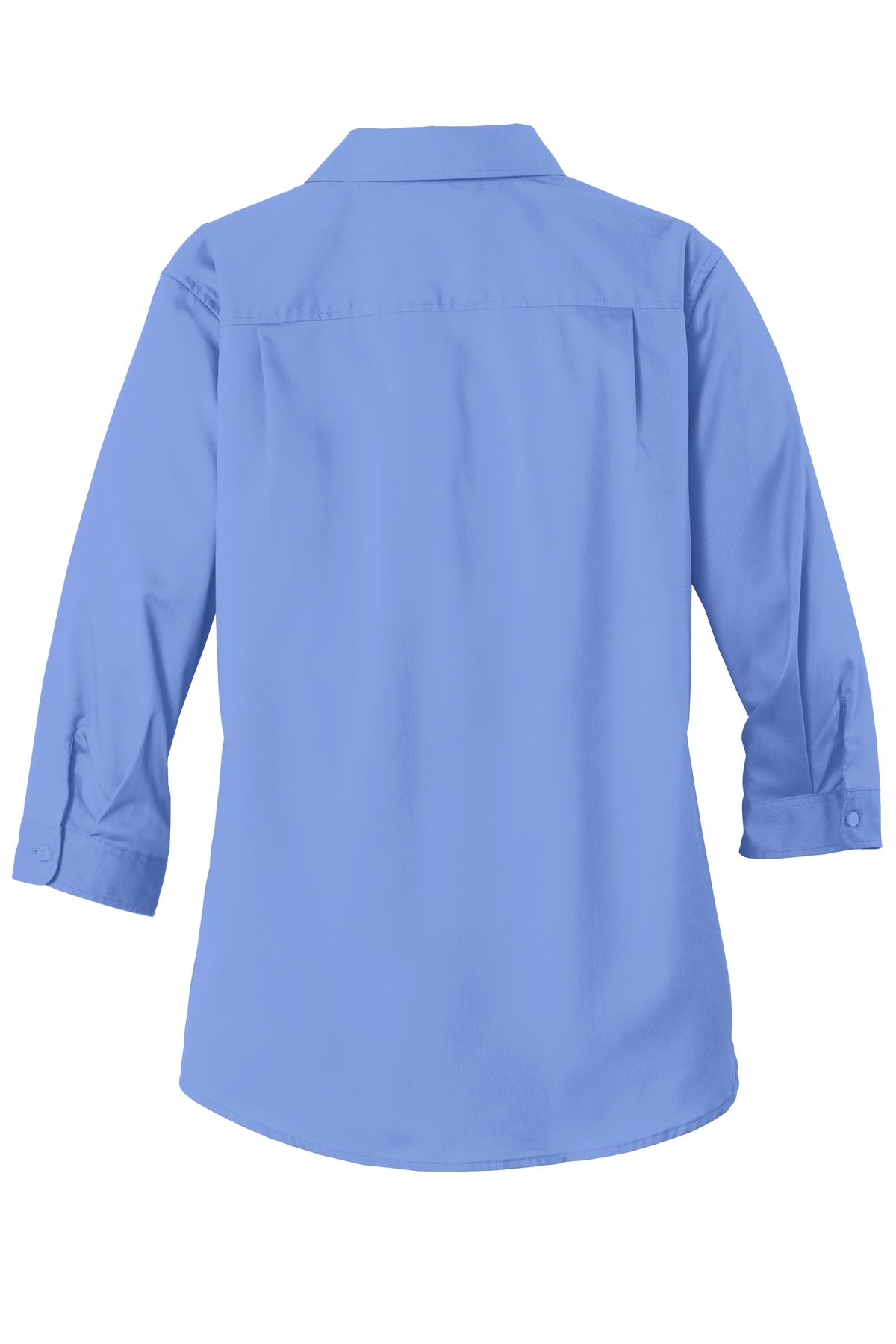 Port Authority Ladies 3/4-Sleeve SuperPro™ Twill Shirt. L665