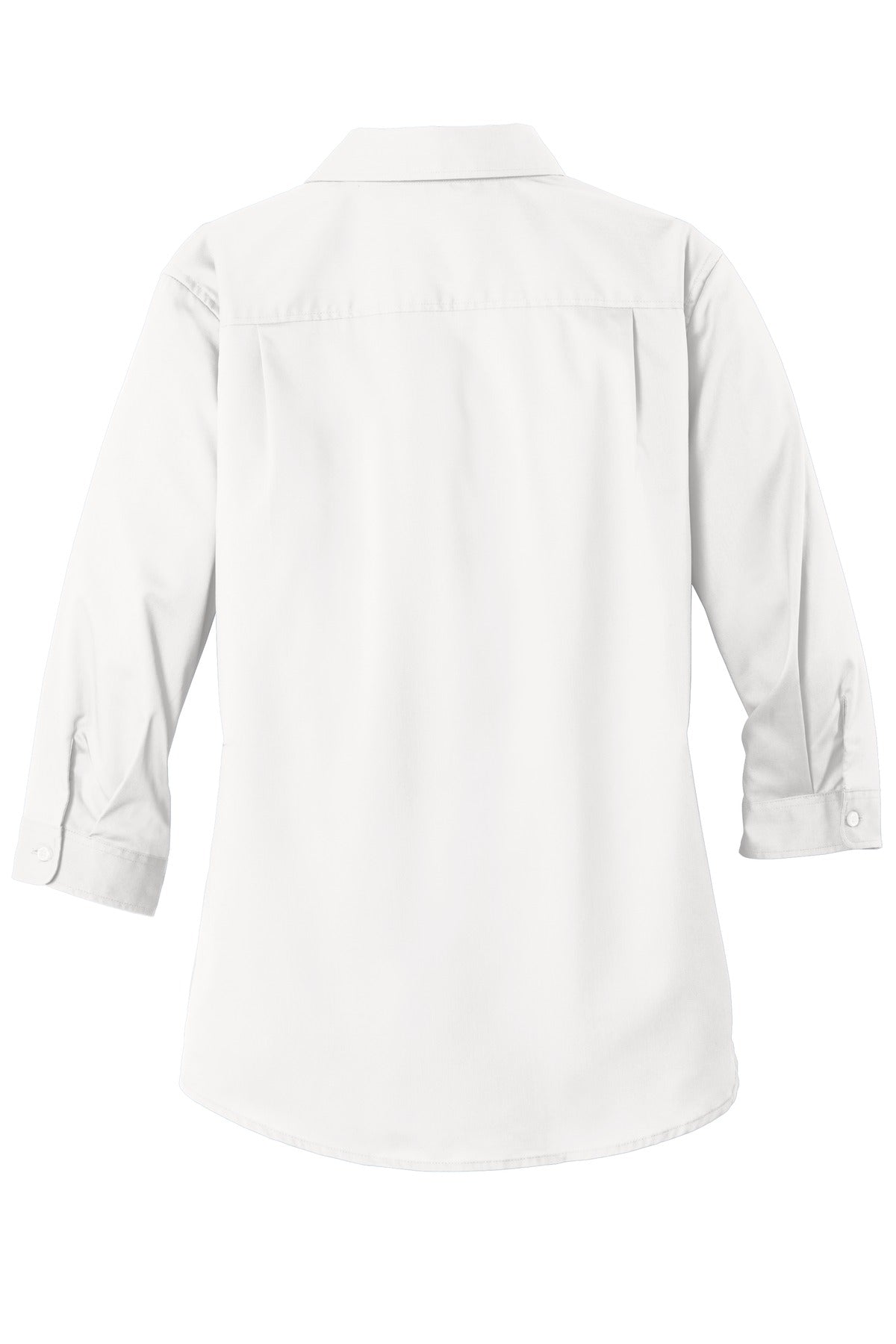 Port Authority Ladies 3/4-Sleeve SuperPro™ Twill Shirt. L665