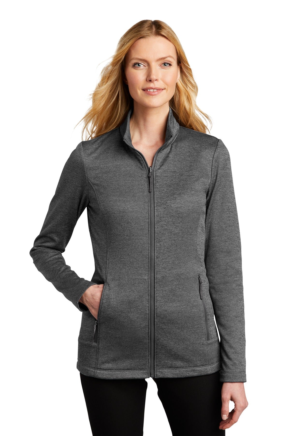 Port Authority Ladies Collective Striated Fleece Jacket. L905
