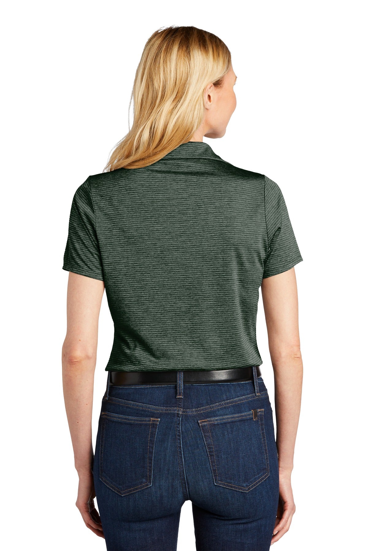 Port Authority Ladies Shadow Stripe Polo. LK585