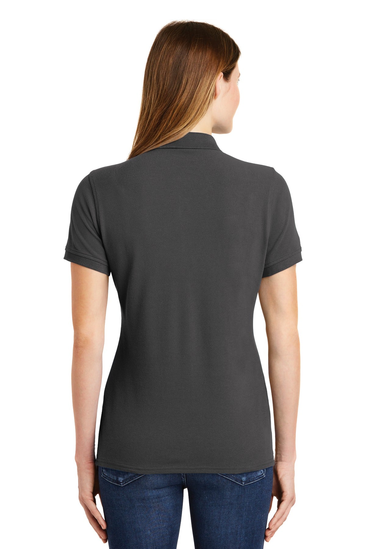 Port & Company Ladies Combed Ring Spun Pique Polo. LKP1500