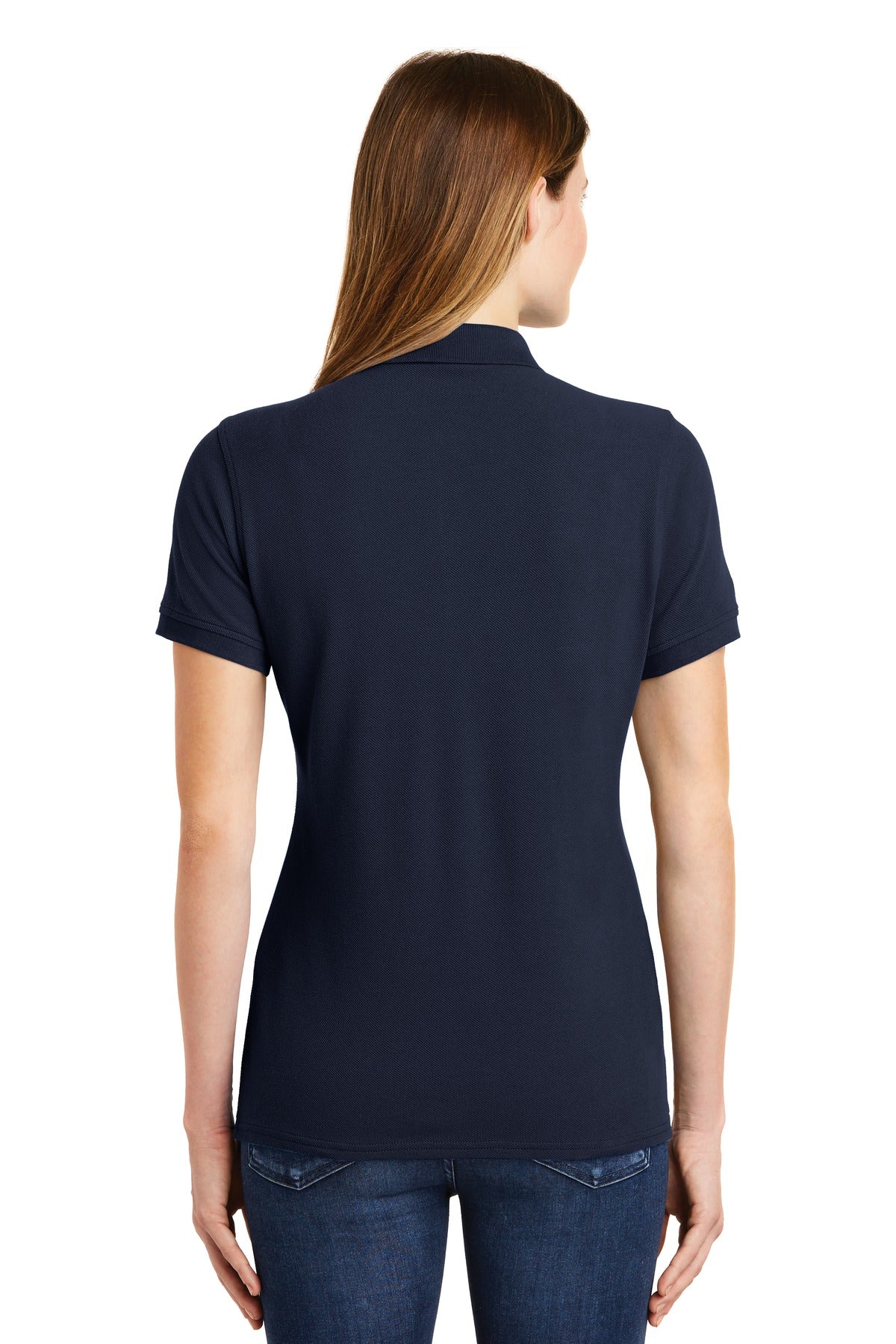 Port & Company Ladies Combed Ring Spun Pique Polo. LKP1500