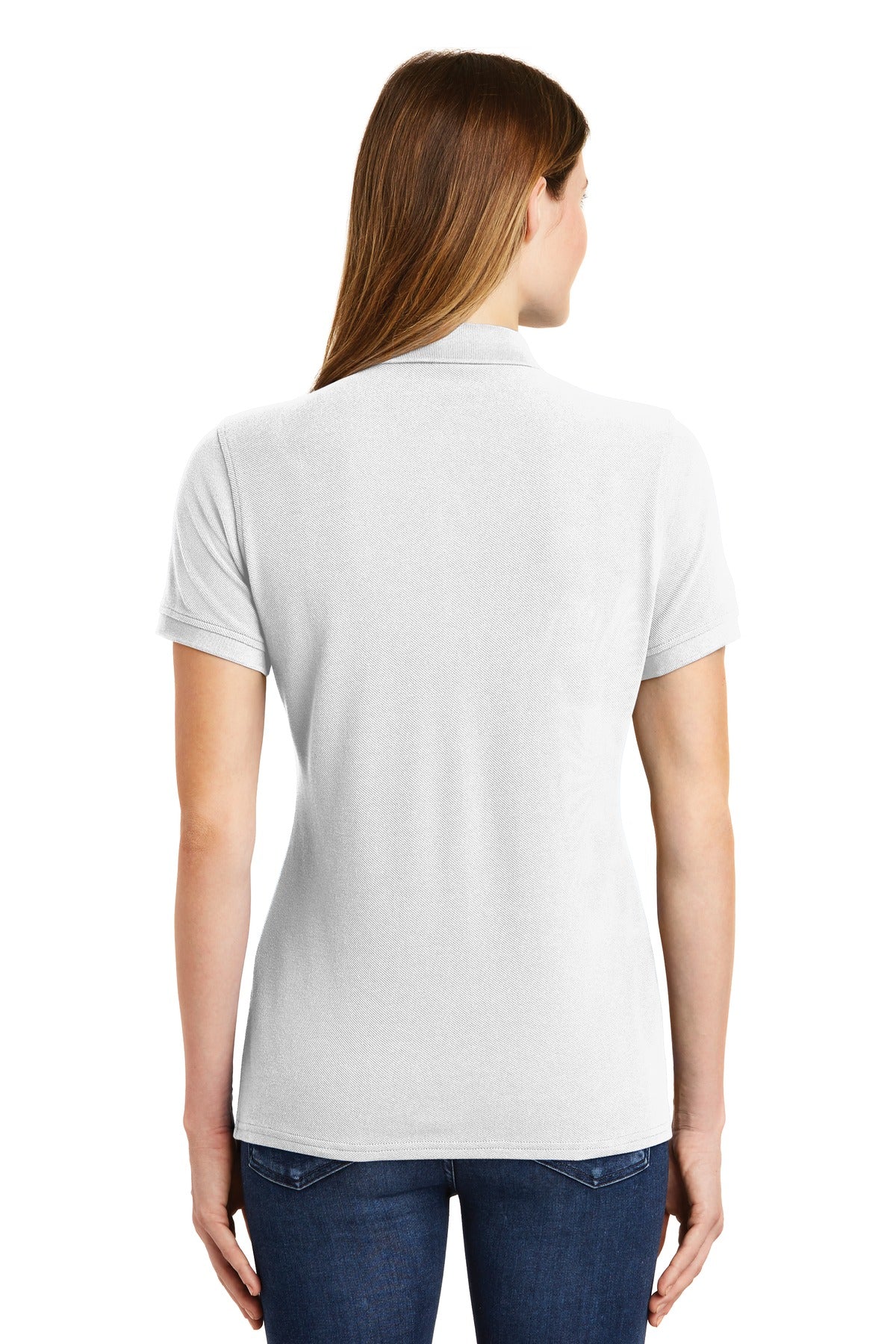 Port & Company Ladies Combed Ring Spun Pique Polo. LKP1500
