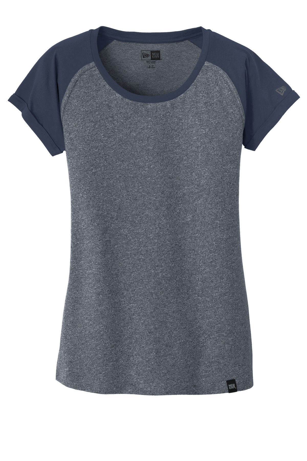 New Era Ladies Heritage Blend Varsity Tee. LNEA107