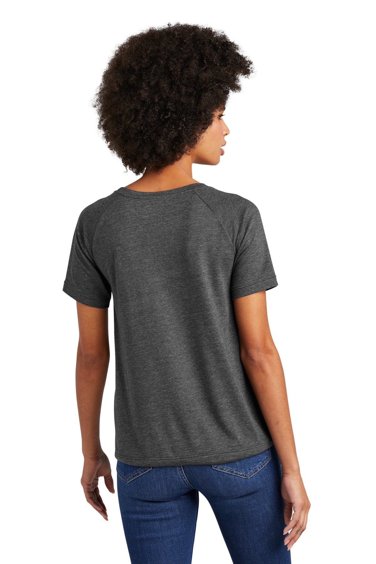 New Era Ladies Tri-Blend Performance Cinch Tee. LNEA133