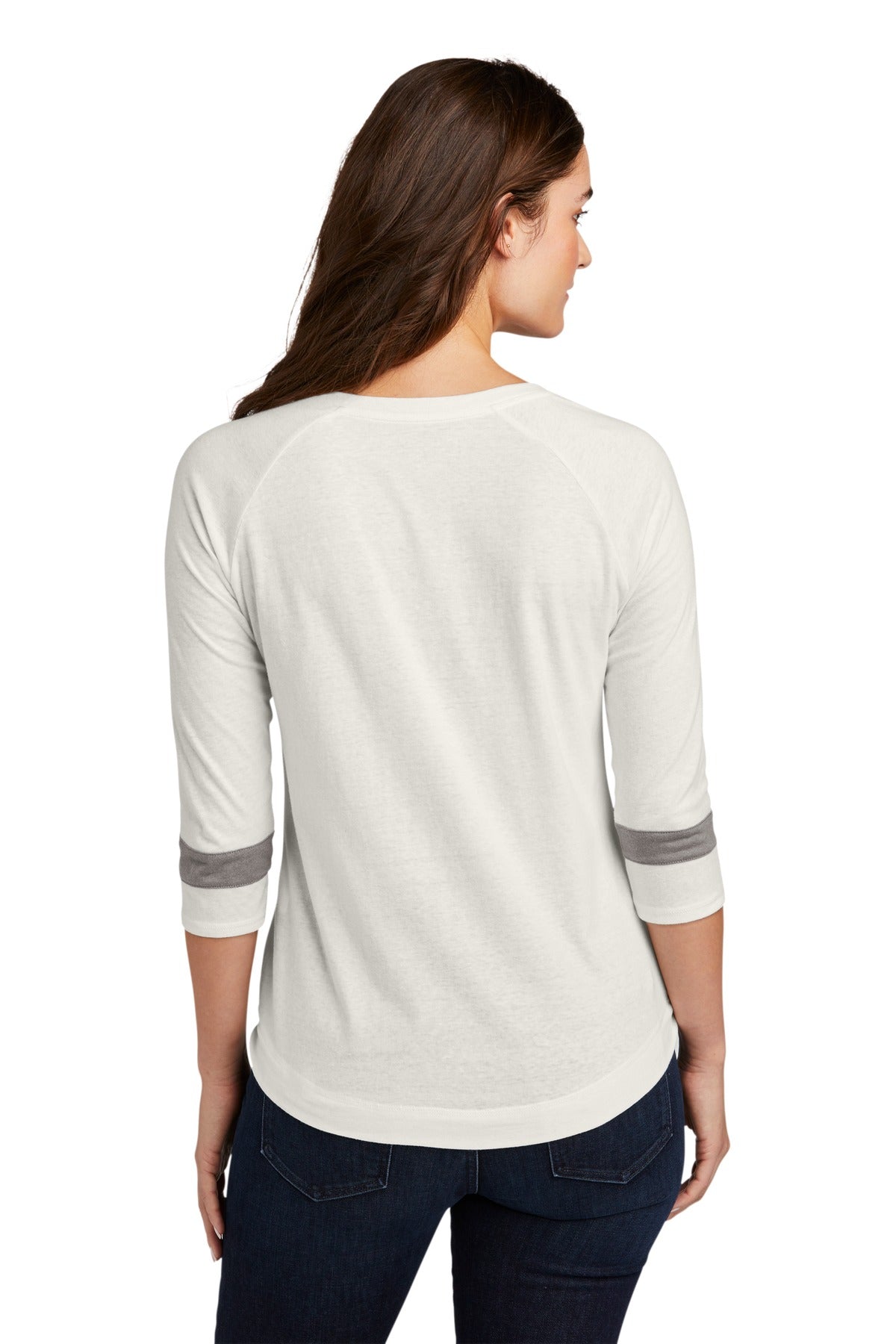 New Era Ladies Tri-Blend 3/4-Sleeve Tee LNEA136