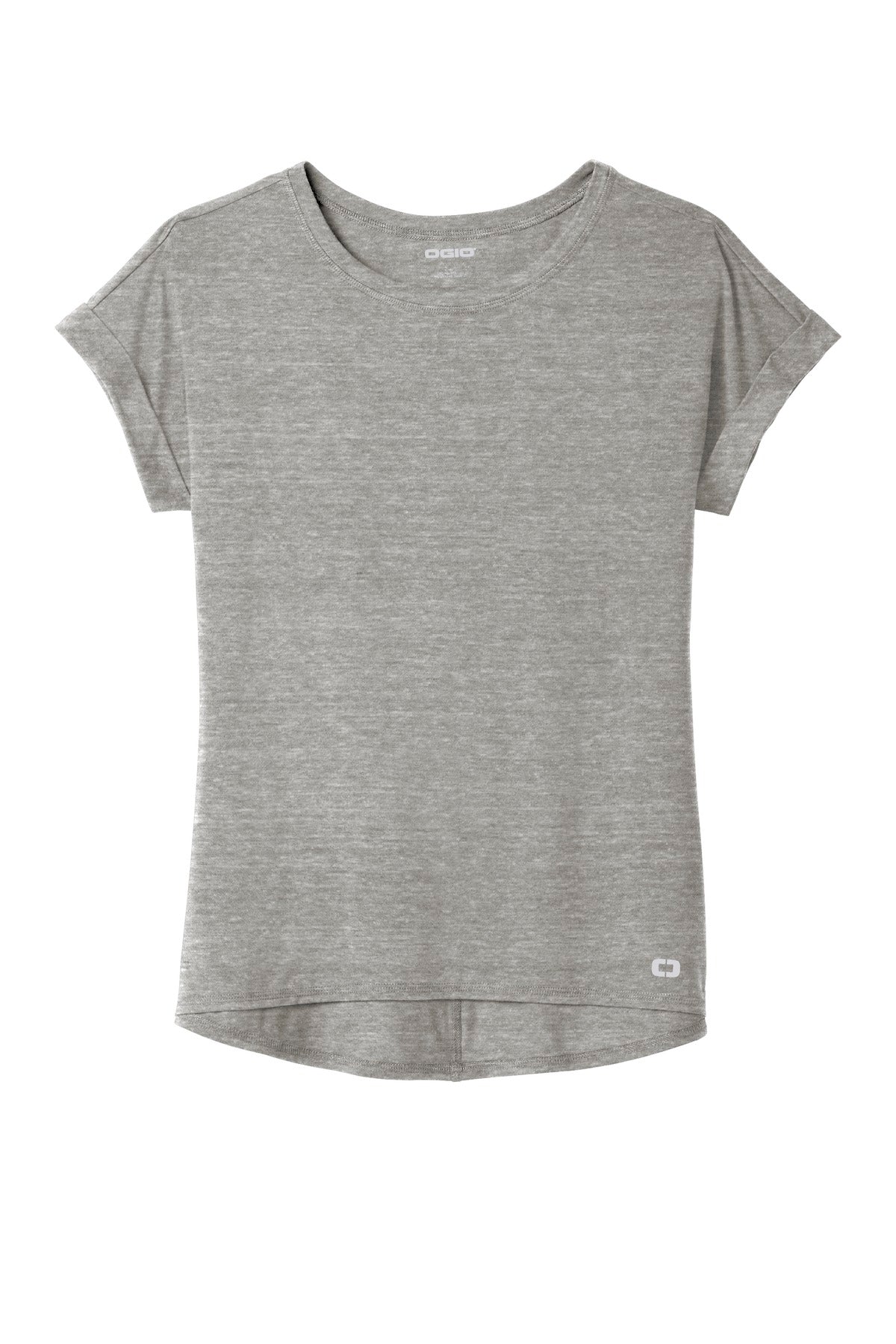 OGIO Ladies Luuma Cuffed Short Sleeve. LOG800