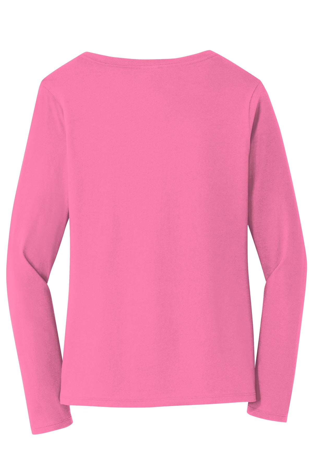 Port & Company Ladies Long Sleeve Fan Favorite V-Neck Tee. LPC450VLS