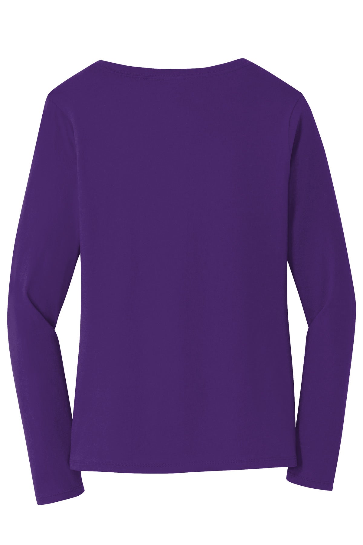 Port & Company Ladies Long Sleeve Fan Favorite V-Neck Tee. LPC450VLS