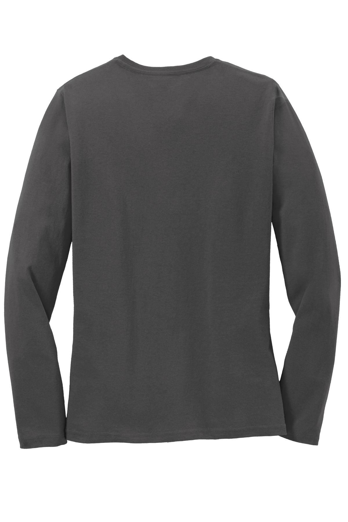 Port & Company Ladies Long Sleeve Core Cotton Tee. LPC54LS