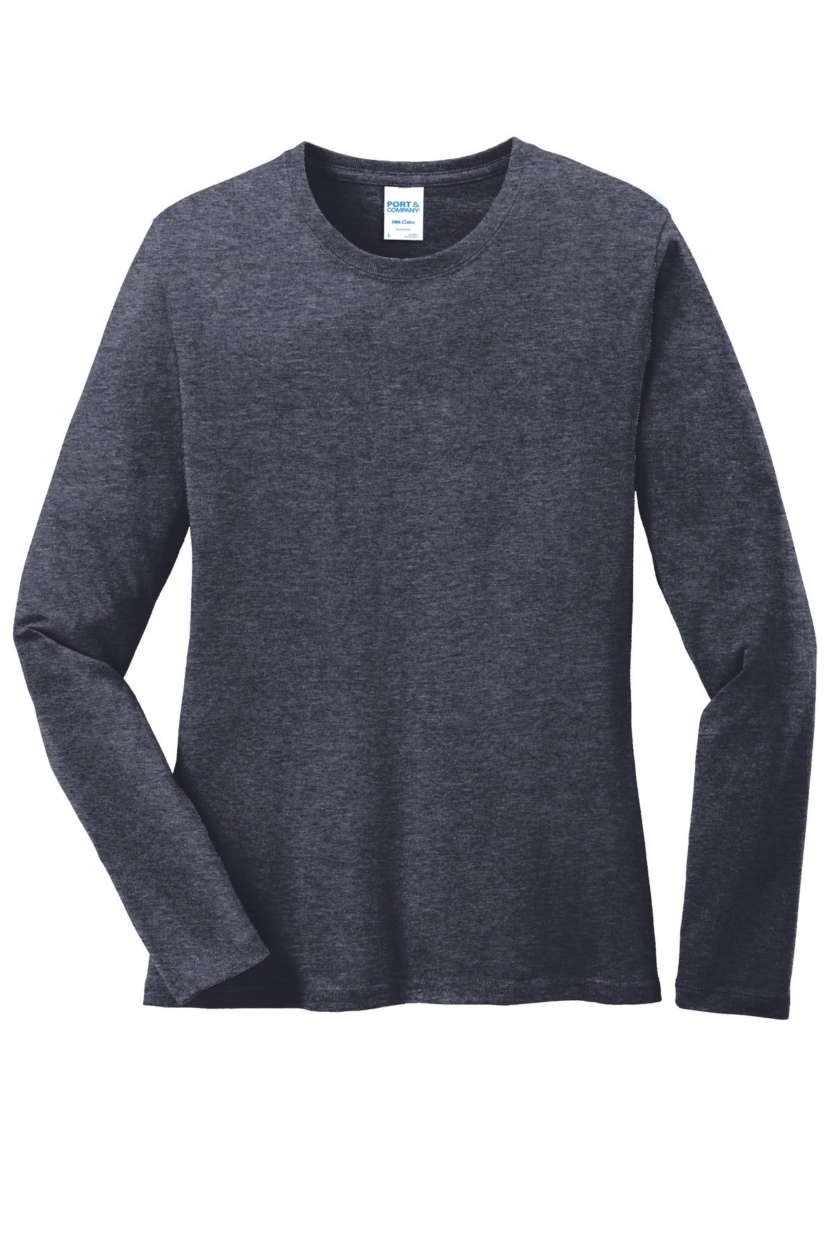 Port & Company Ladies Long Sleeve Core Cotton Tee. LPC54LS
