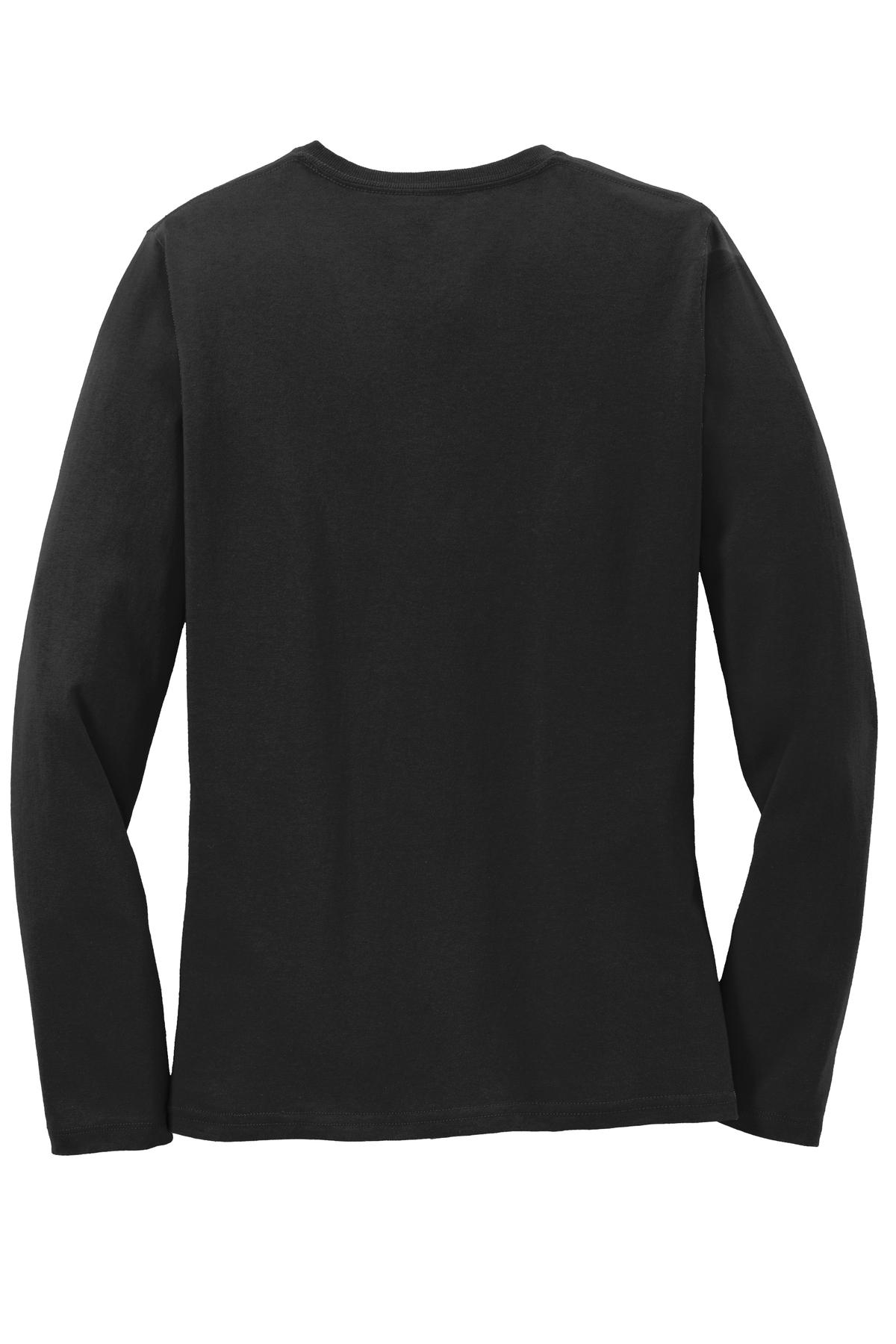 Port & Company Ladies Long Sleeve Core Cotton Tee. LPC54LS