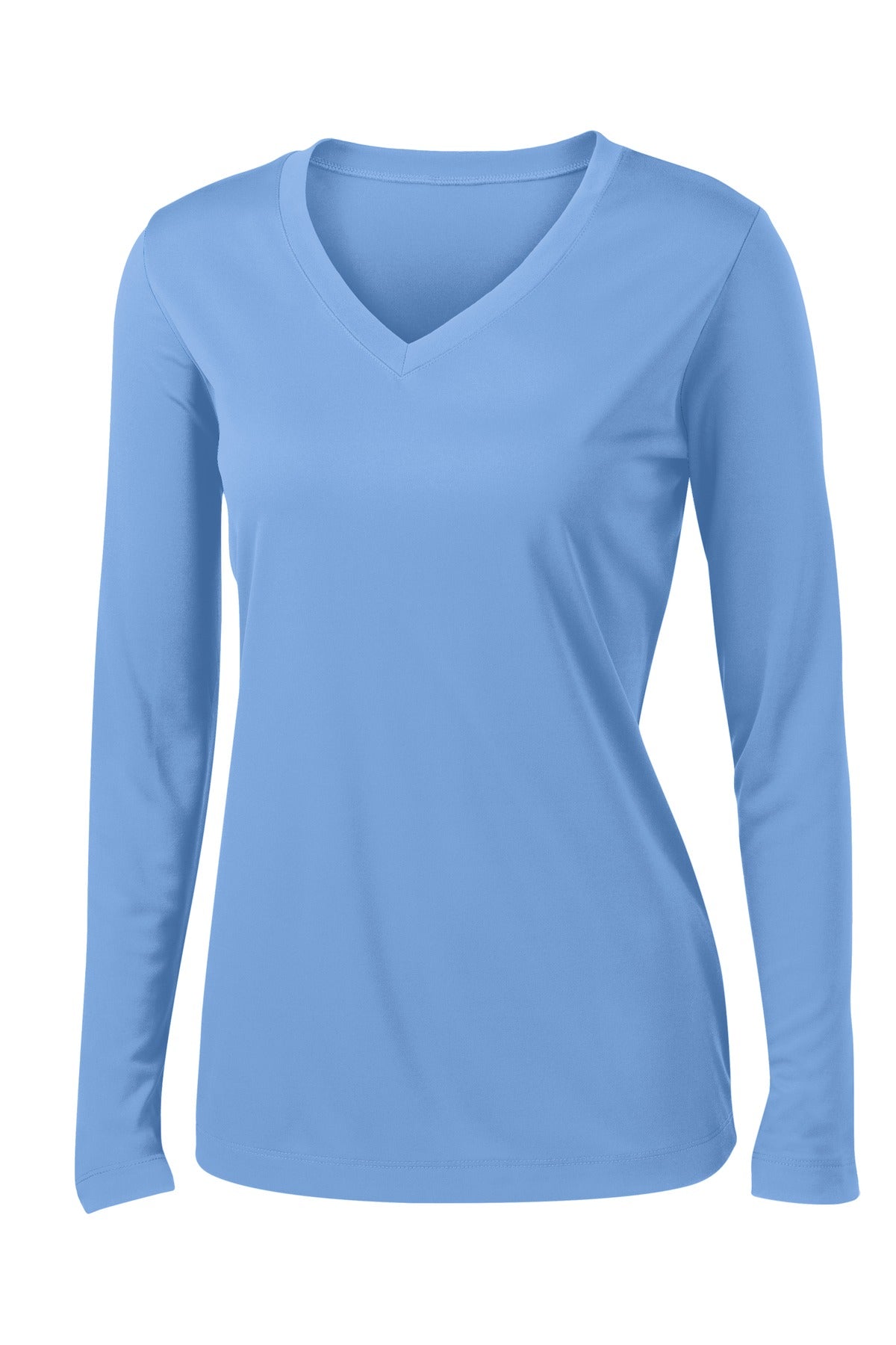 Sport-Tek Ladies Long Sleeve PosiCharge Competitor™ V-Neck Tee. LST353LS