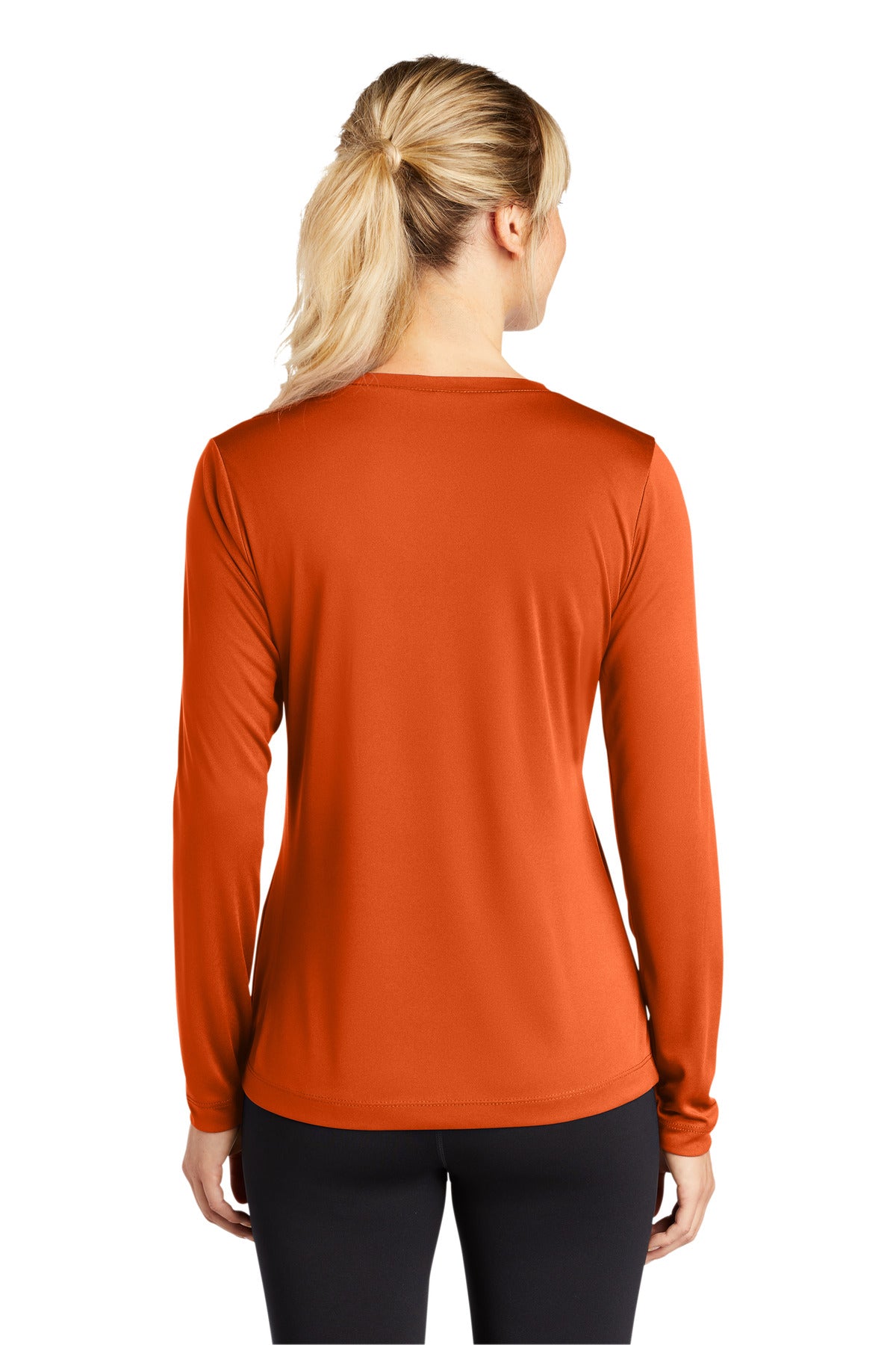Sport-Tek Ladies Long Sleeve PosiCharge Competitor™ V-Neck Tee. LST353LS