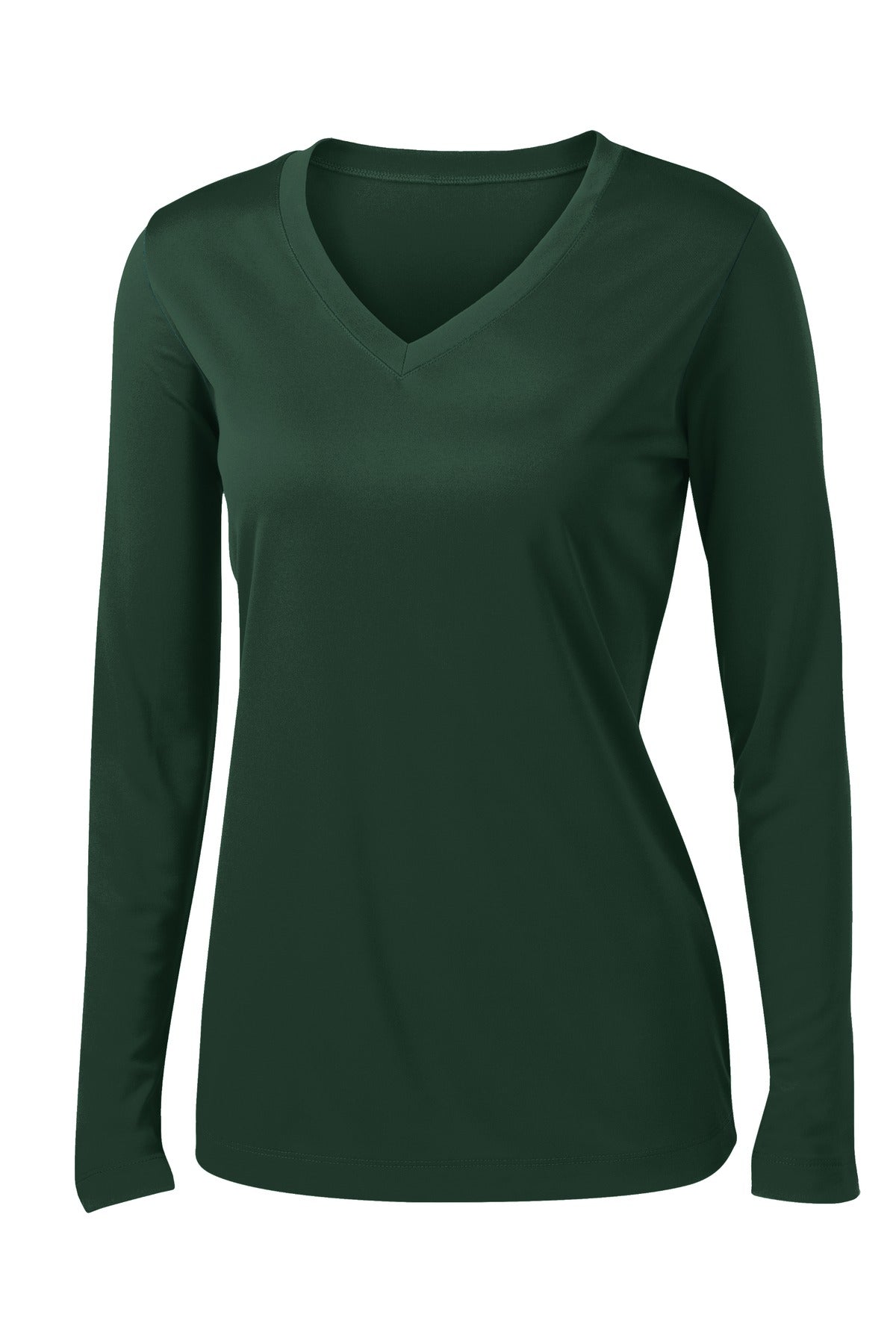 Sport-Tek Ladies Long Sleeve PosiCharge Competitor™ V-Neck Tee. LST353LS