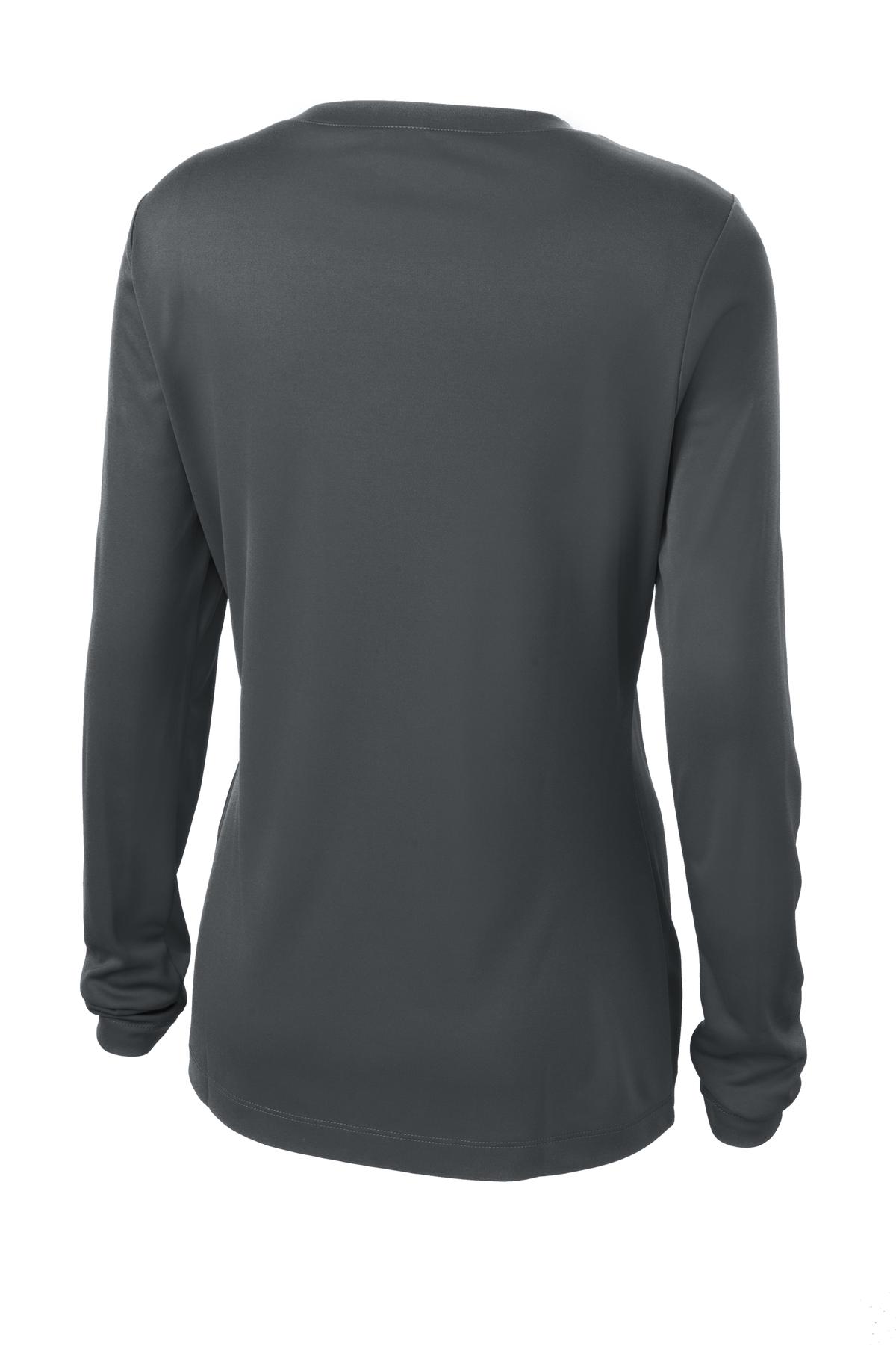 Sport-Tek Ladies Long Sleeve PosiCharge Competitor™ V-Neck Tee. LST353LS