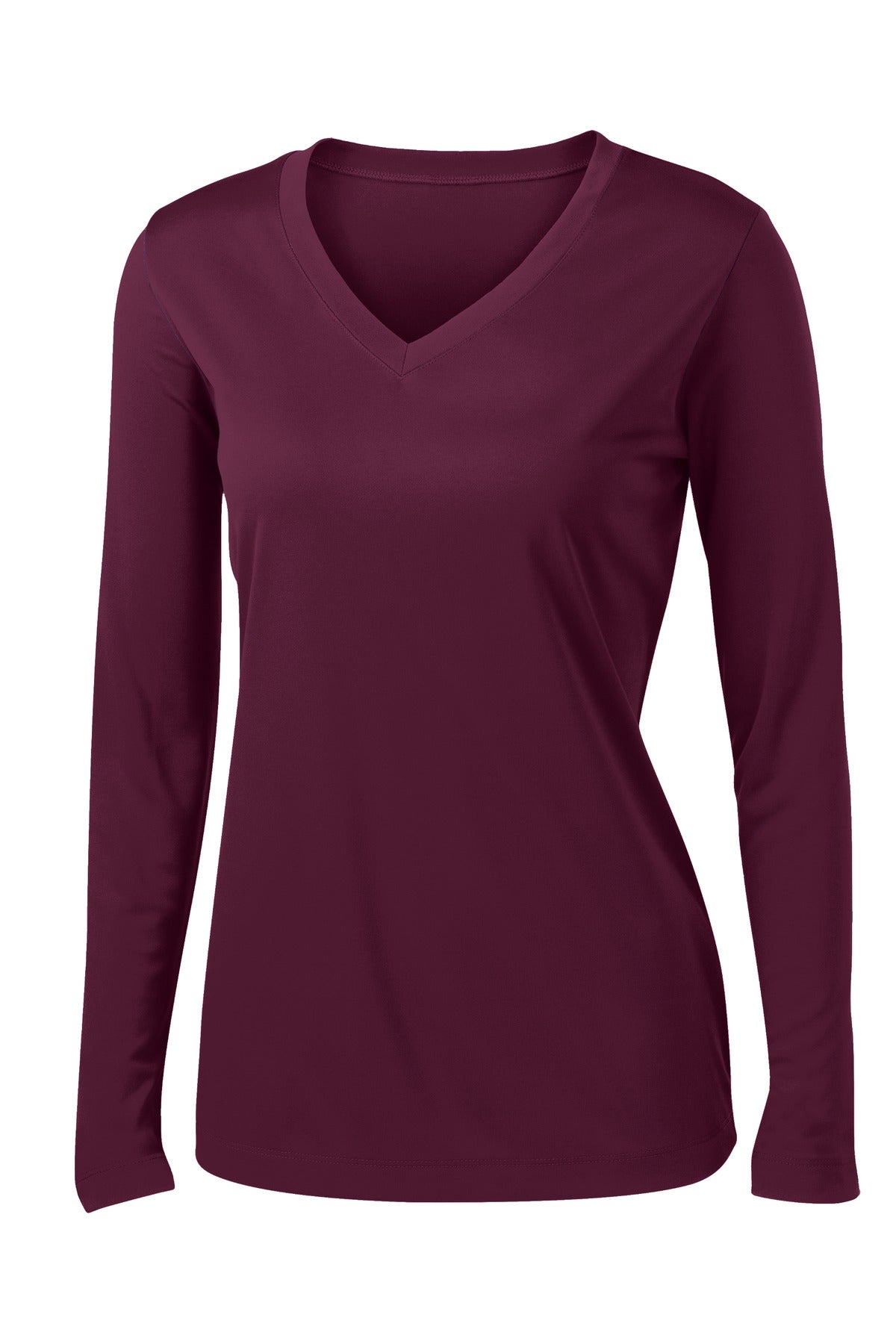 Sport-Tek Ladies Long Sleeve PosiCharge Competitor™ V-Neck Tee. LST353LS