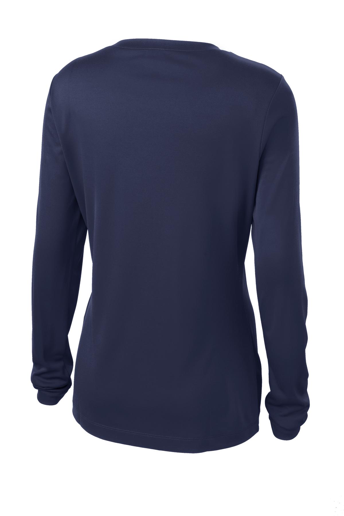 Sport-Tek Ladies Long Sleeve PosiCharge Competitor™ V-Neck Tee. LST353LS