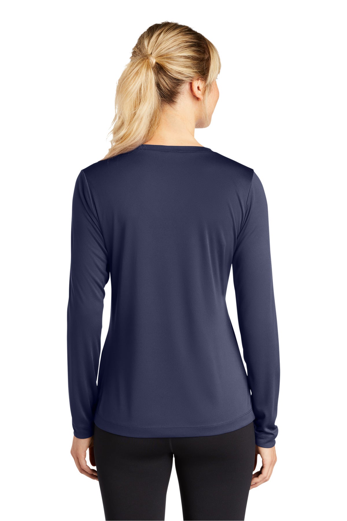 Sport-Tek Ladies Long Sleeve PosiCharge Competitor™ V-Neck Tee. LST353LS