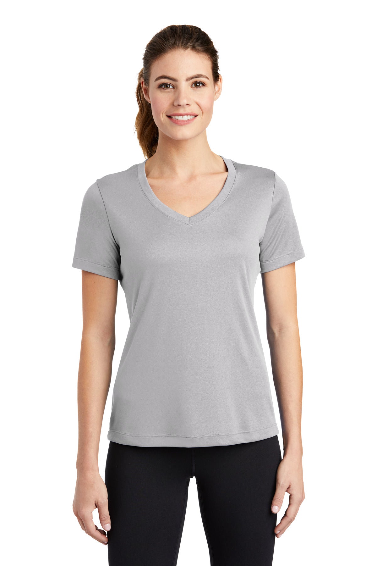 Sport-Tek Ladies PosiCharge Competitor™ V-Neck Tee. LST353