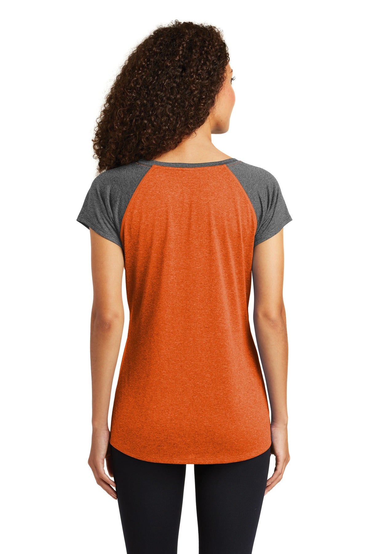 Sport-Tek Ladies Heather-On-Heather Contender ™ Scoop Neck Tee. LST362