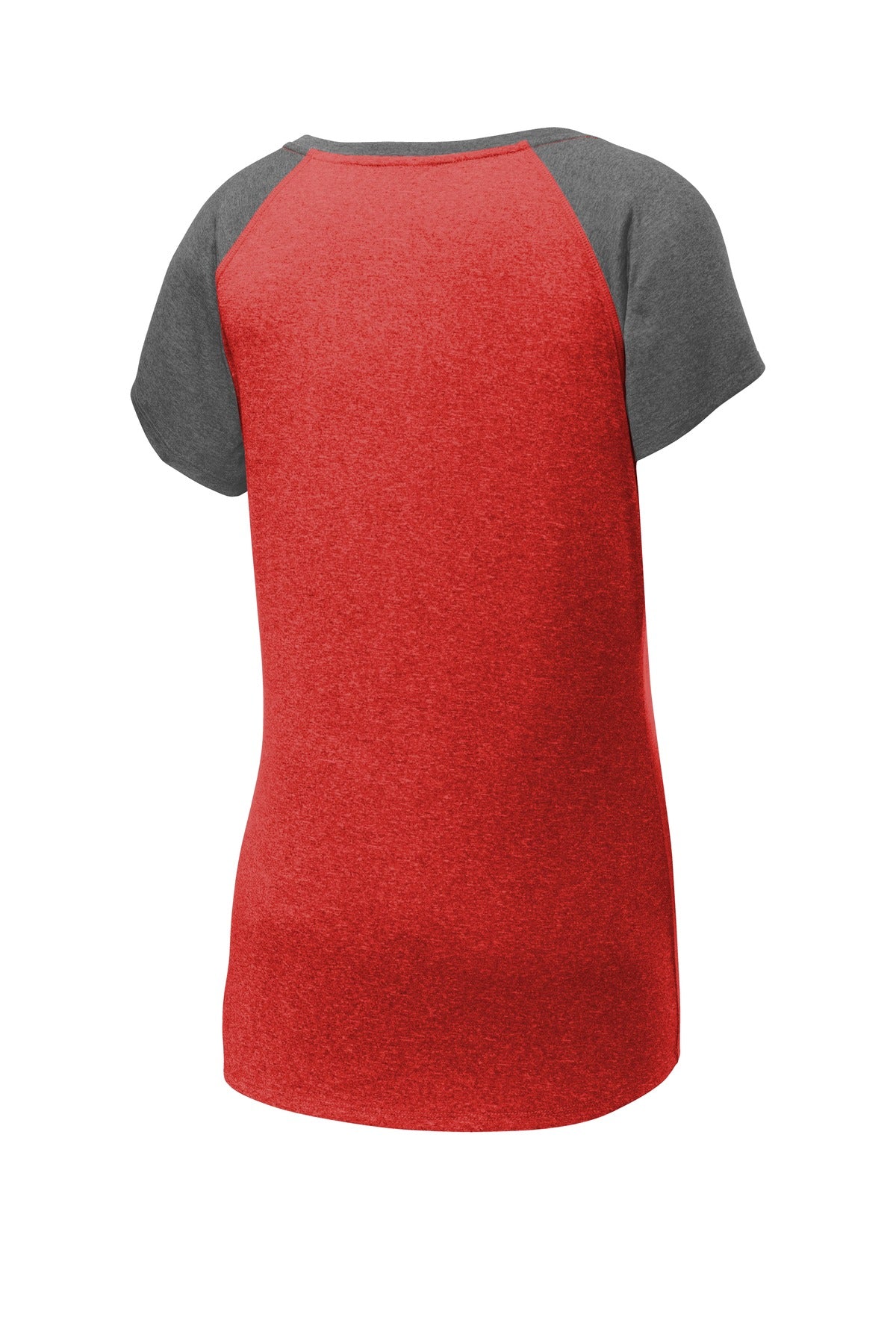 Sport-Tek Ladies Heather-On-Heather Contender ™ Scoop Neck Tee. LST362