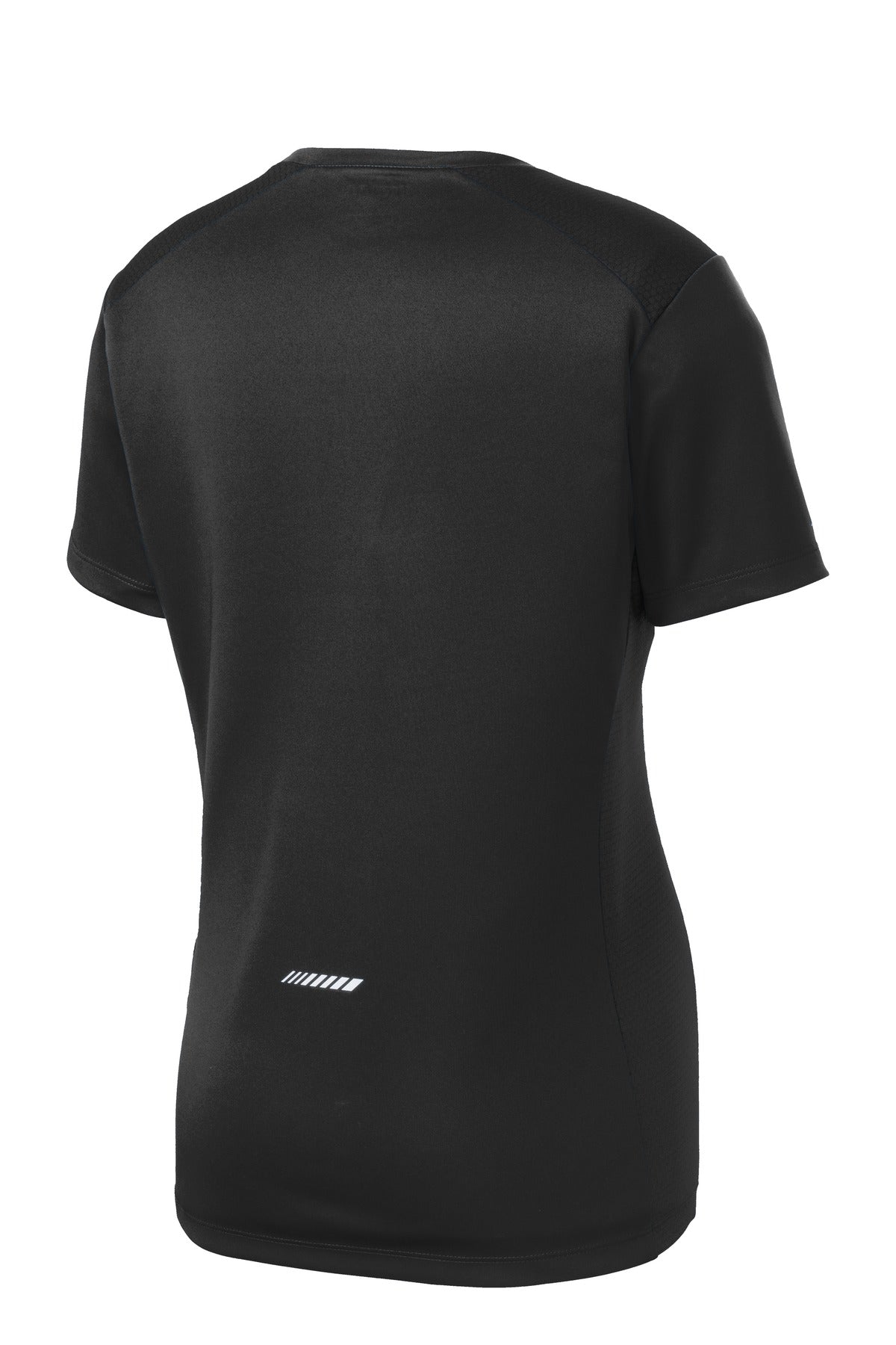 Sport-Tek Ladies PosiCharge Elevate Scoop Neck Tee. LST380