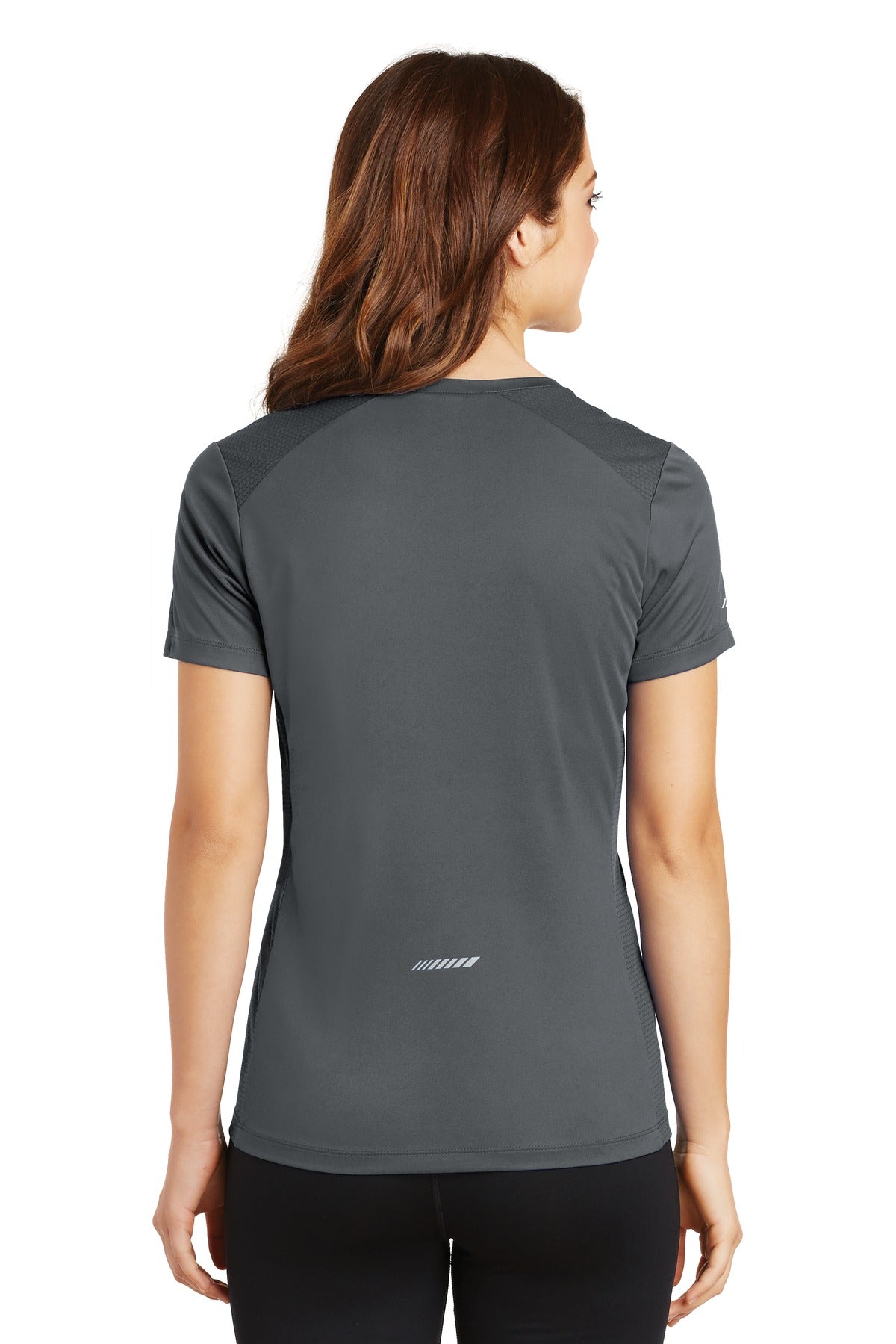 Sport-Tek Ladies PosiCharge Elevate Scoop Neck Tee. LST380