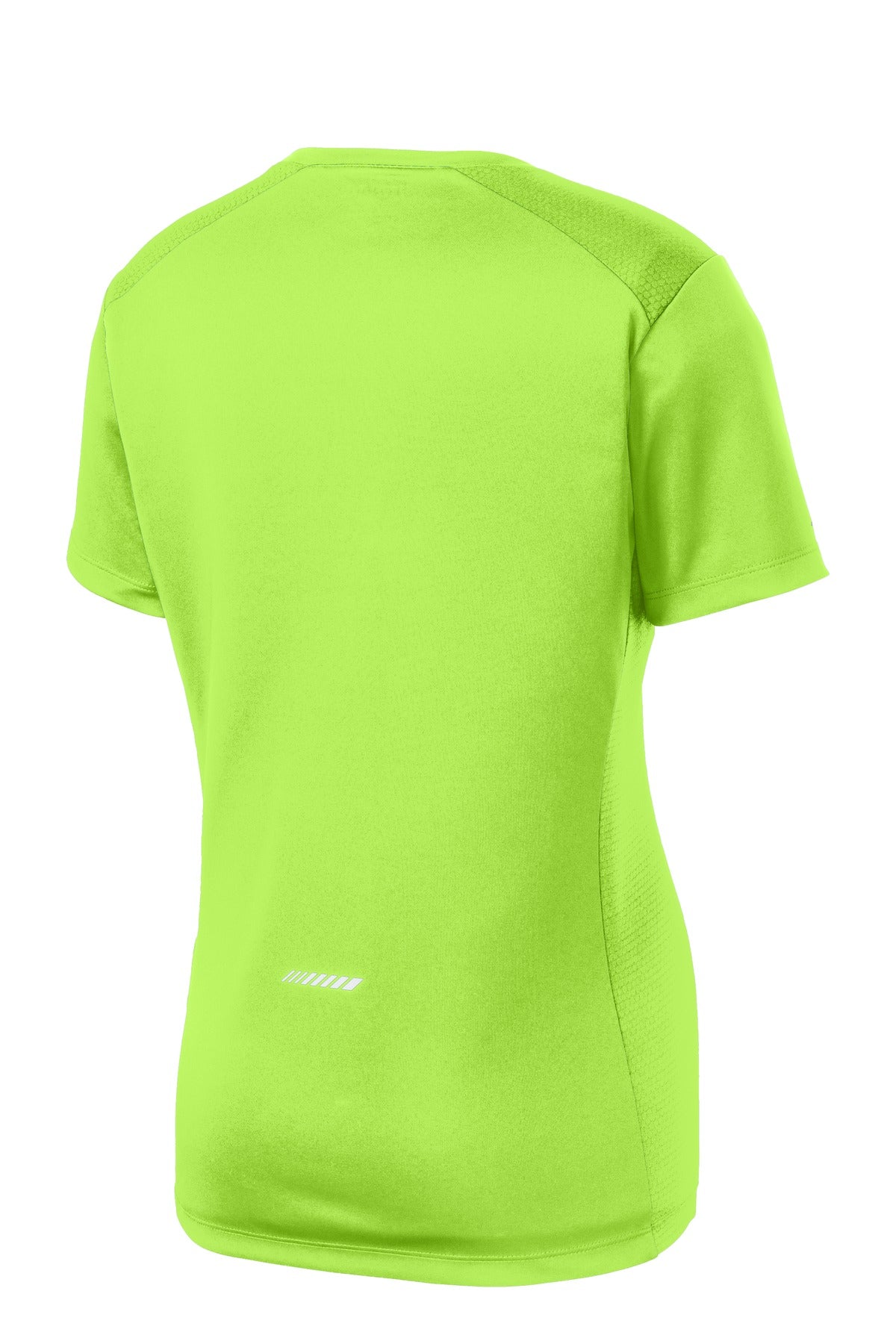 Sport-Tek Ladies PosiCharge Elevate Scoop Neck Tee. LST380