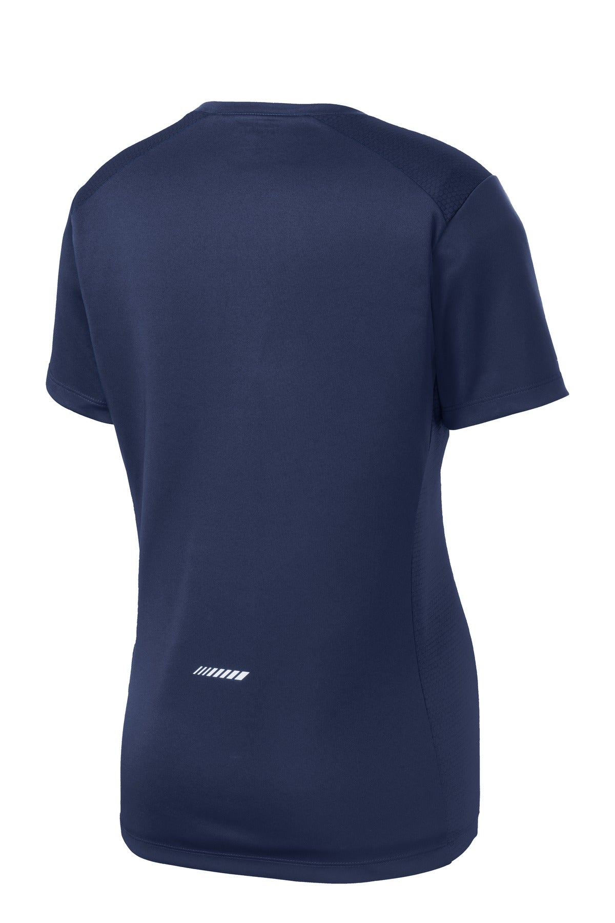 Sport-Tek Ladies PosiCharge Elevate Scoop Neck Tee. LST380