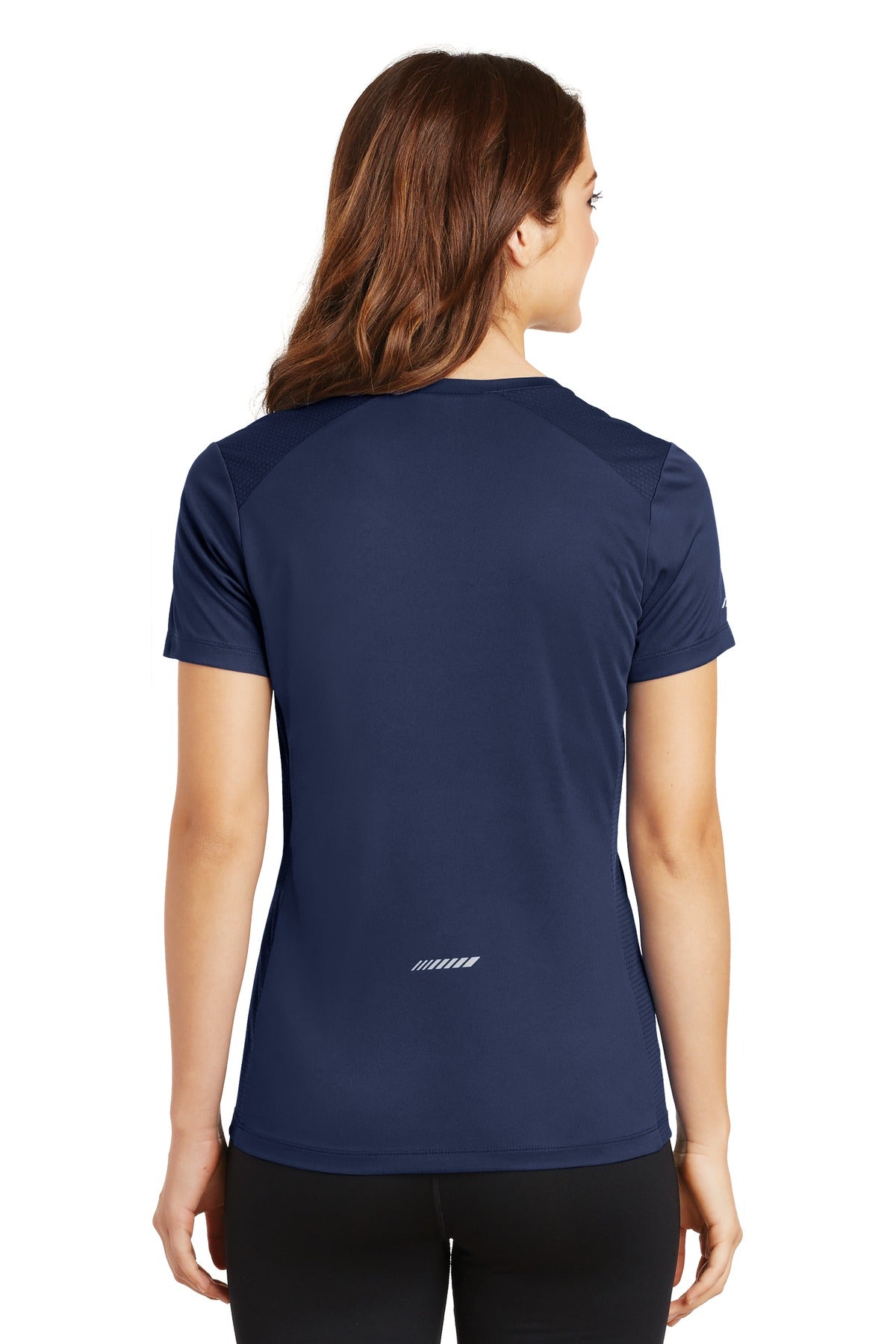 Sport-Tek Ladies PosiCharge Elevate Scoop Neck Tee. LST380