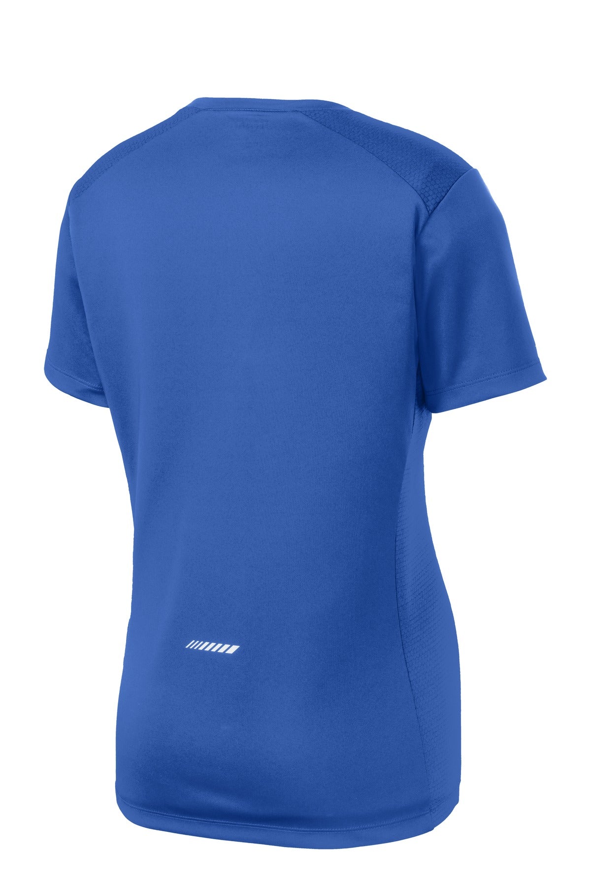 Sport-Tek Ladies PosiCharge Elevate Scoop Neck Tee. LST380