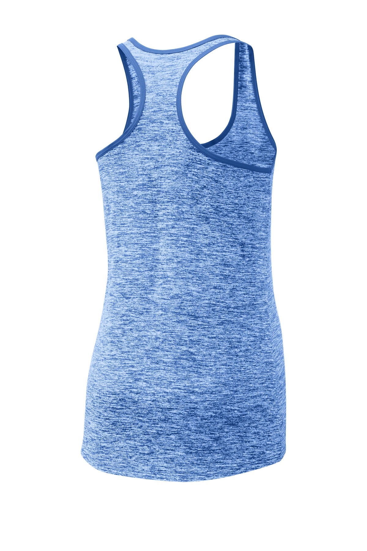 Sport-Tek Ladies PosiCharge Electric Heather Racerback Tank. LST396