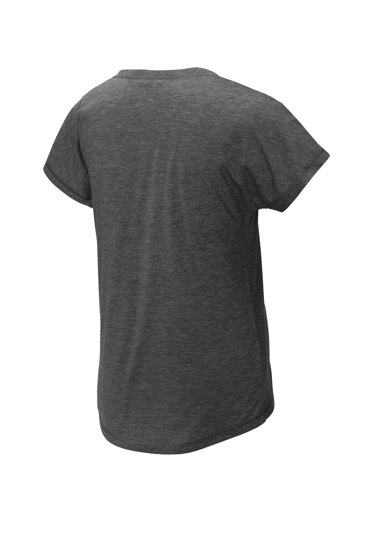 Sport-Tek Ladies PosiCharge Tri-Blend Wicking Dolman Tee. LST401