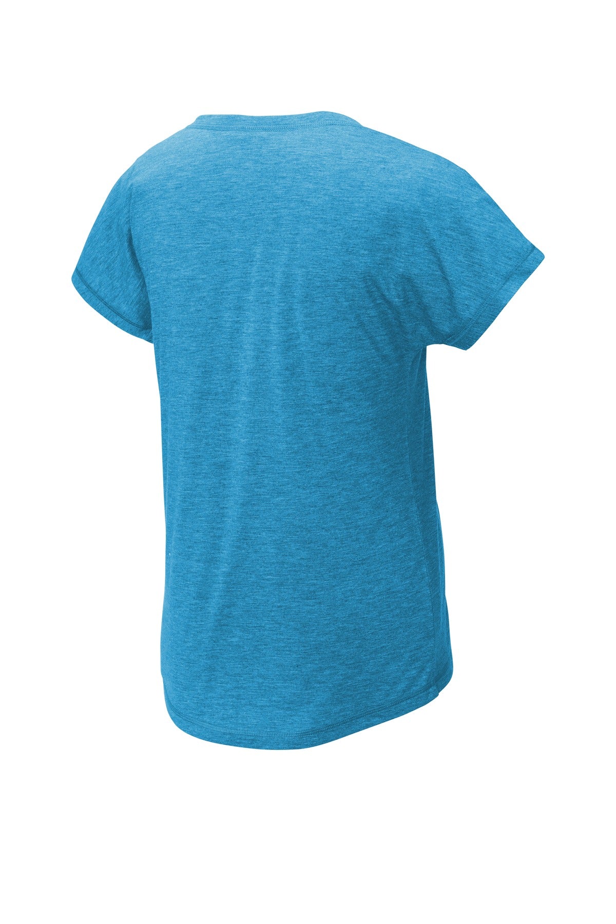 Sport-Tek Ladies PosiCharge Tri-Blend Wicking Dolman Tee. LST401