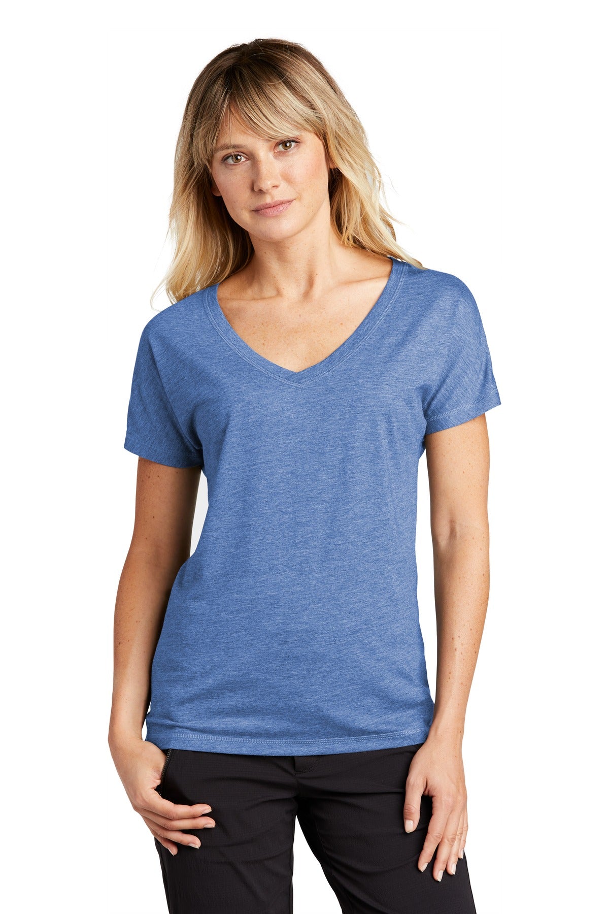Sport-Tek Ladies PosiCharge Tri-Blend Wicking Dolman Tee. LST401