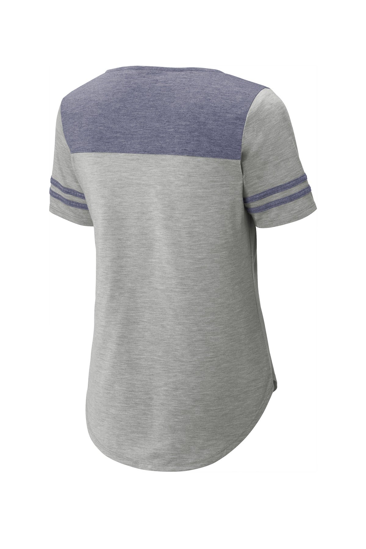 Sport-Tek Ladies PosiCharge Tri-Blend Wicking Fan Tee. LST403