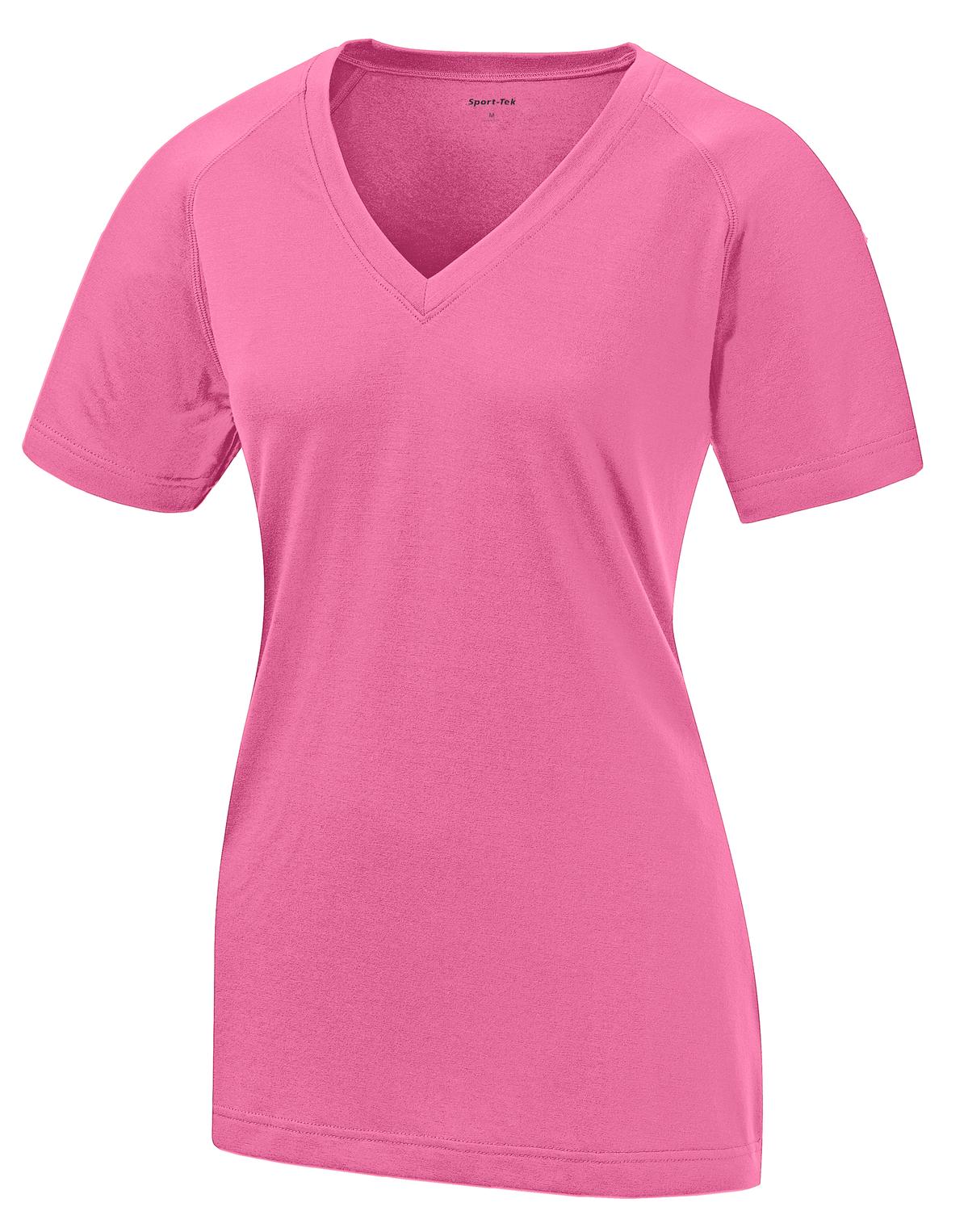 Sport-Tek Ladies Ultimate Performance V-Neck. LST700