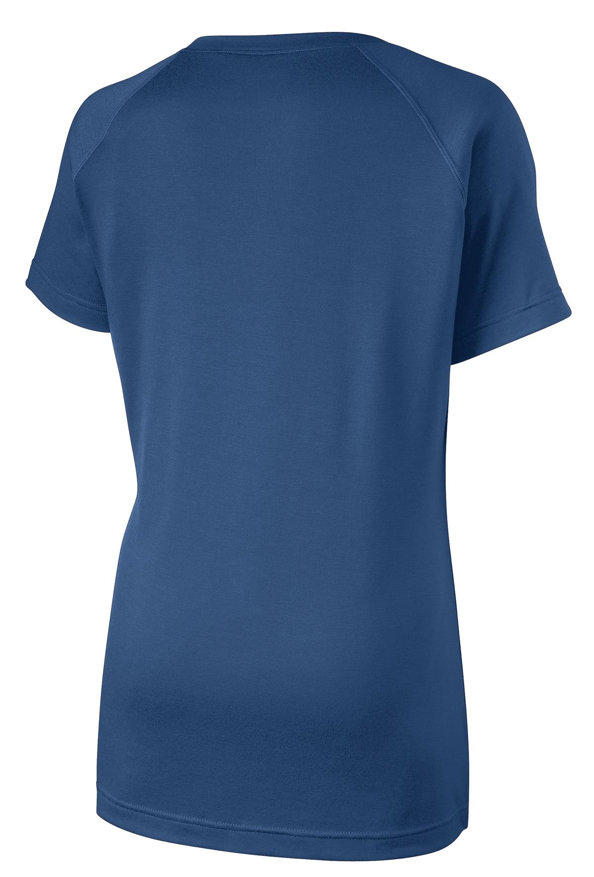 Sport-Tek Ladies Ultimate Performance V-Neck. LST700