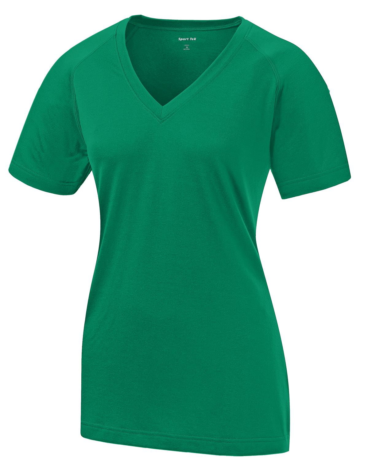 Sport-Tek Ladies Ultimate Performance V-Neck. LST700