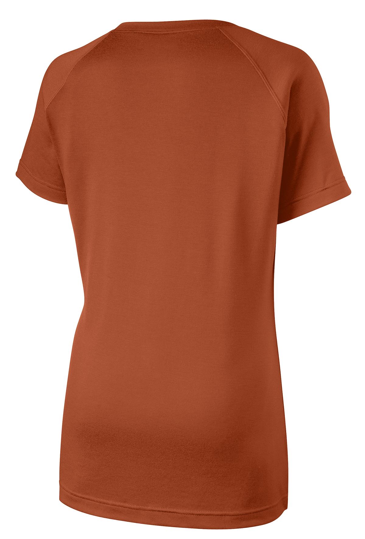 Sport-Tek Ladies Ultimate Performance V-Neck. LST700