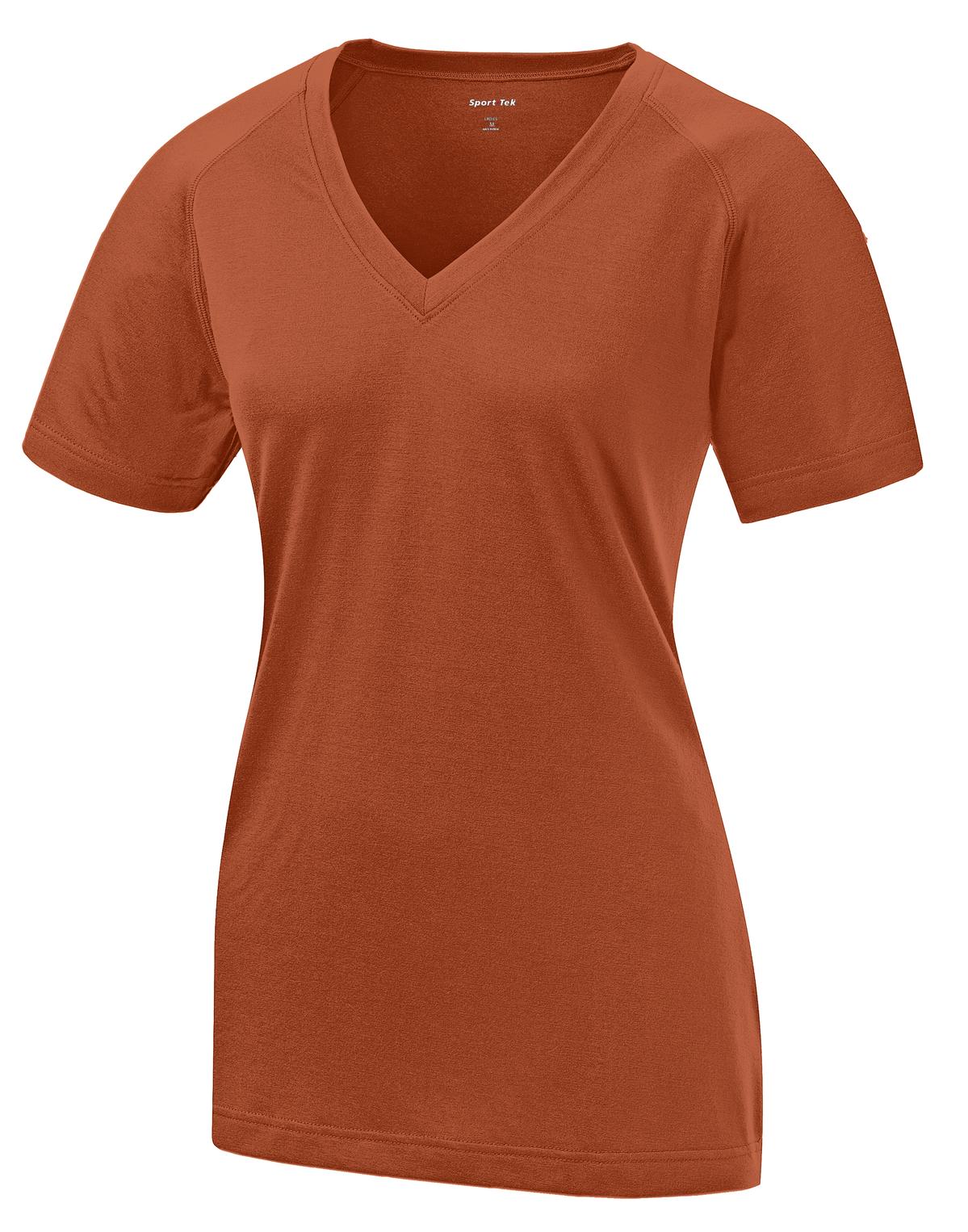 Sport-Tek Ladies Ultimate Performance V-Neck. LST700