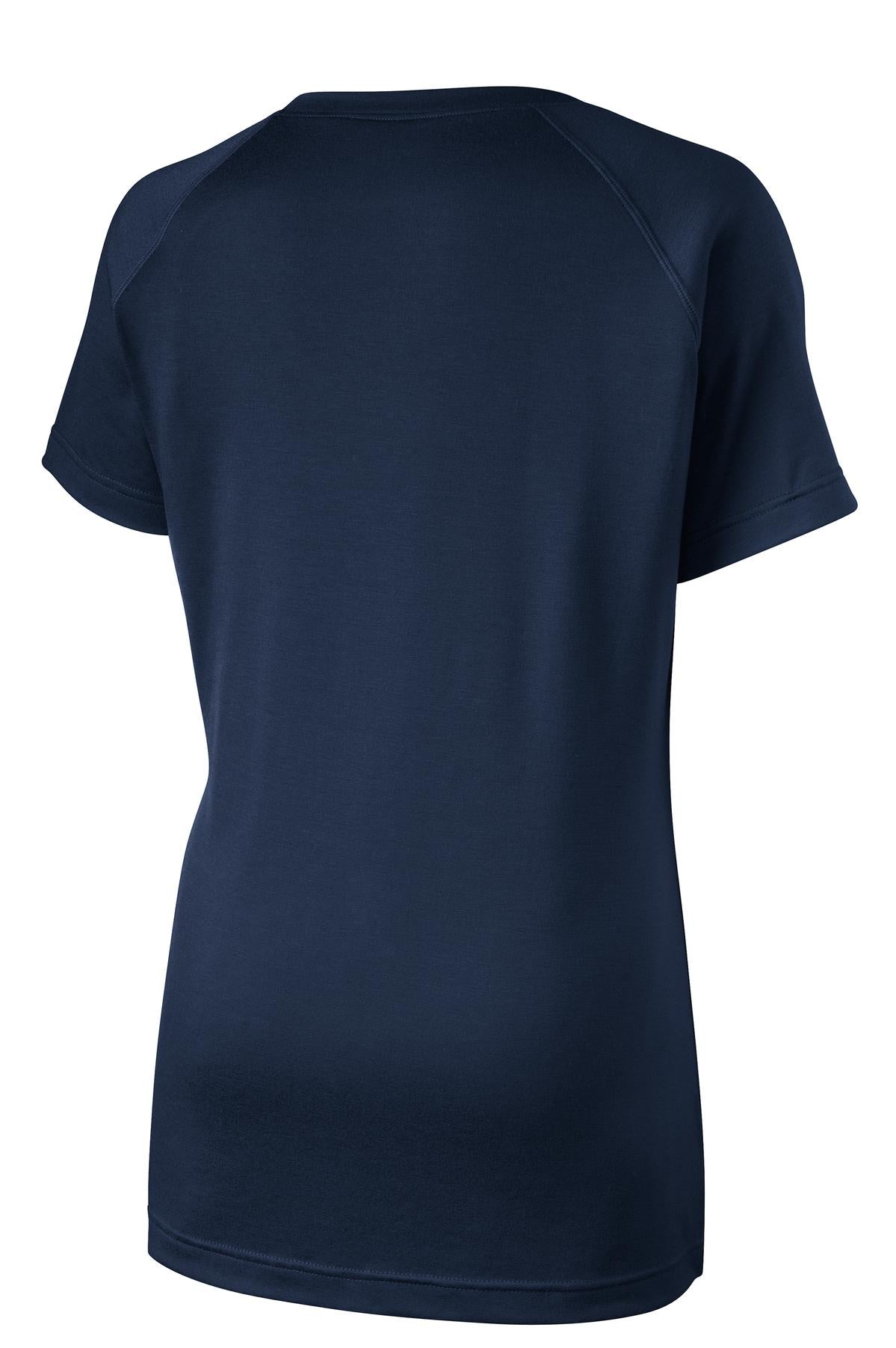 Sport-Tek Ladies Ultimate Performance V-Neck. LST700