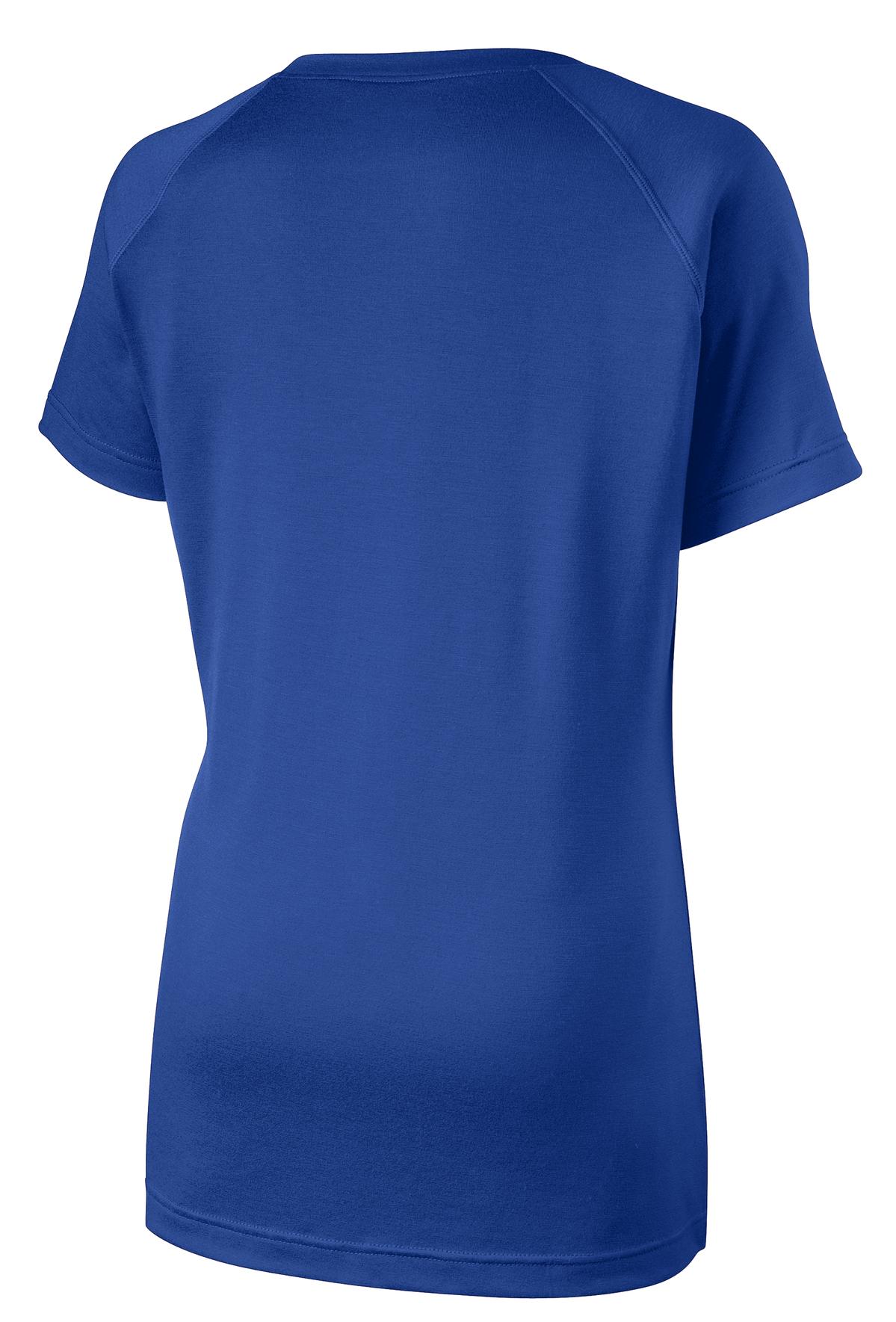 Sport-Tek Ladies Ultimate Performance V-Neck. LST700
