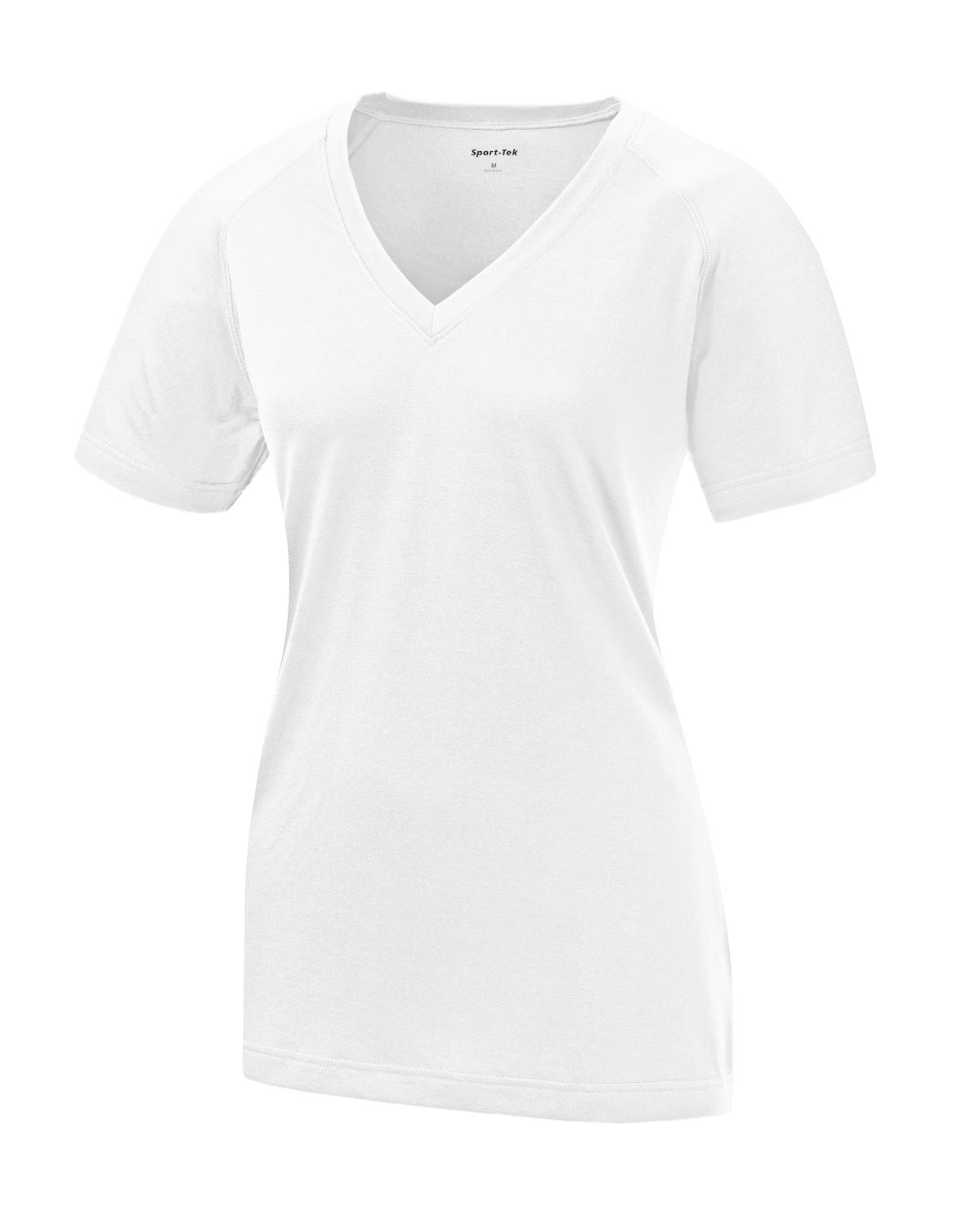 Sport-Tek Ladies Ultimate Performance V-Neck. LST700