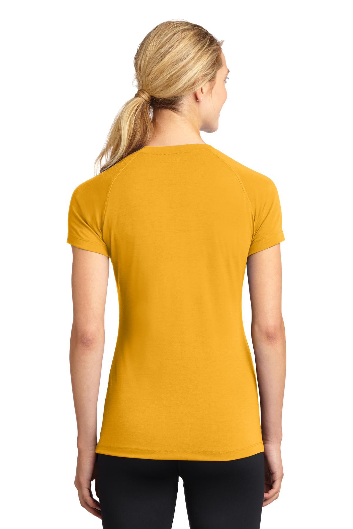Sport-Tek Ladies Ultimate Performance V-Neck. LST700