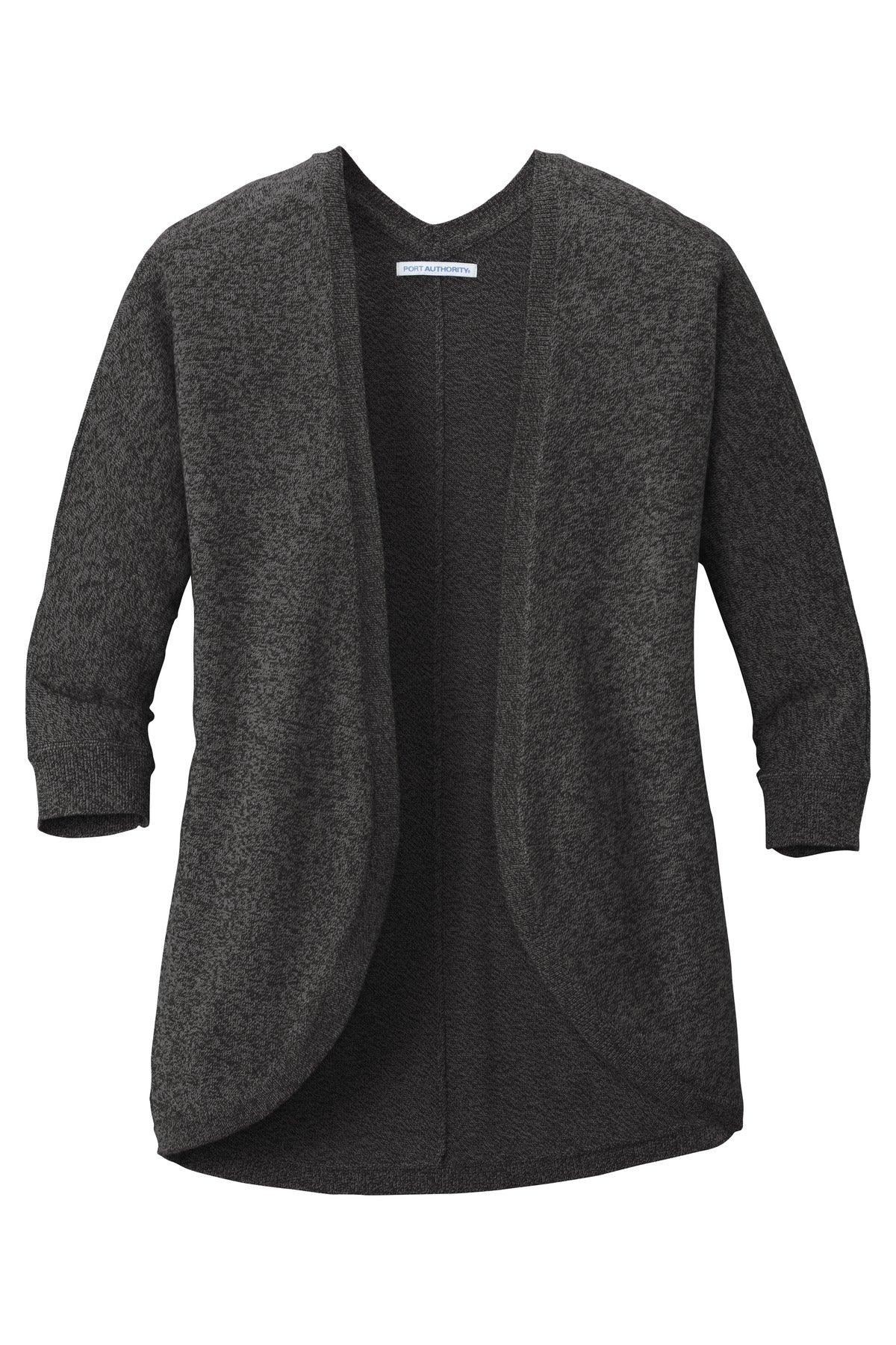 Port Authority Ladies Marled Cocoon Sweater. LSW416